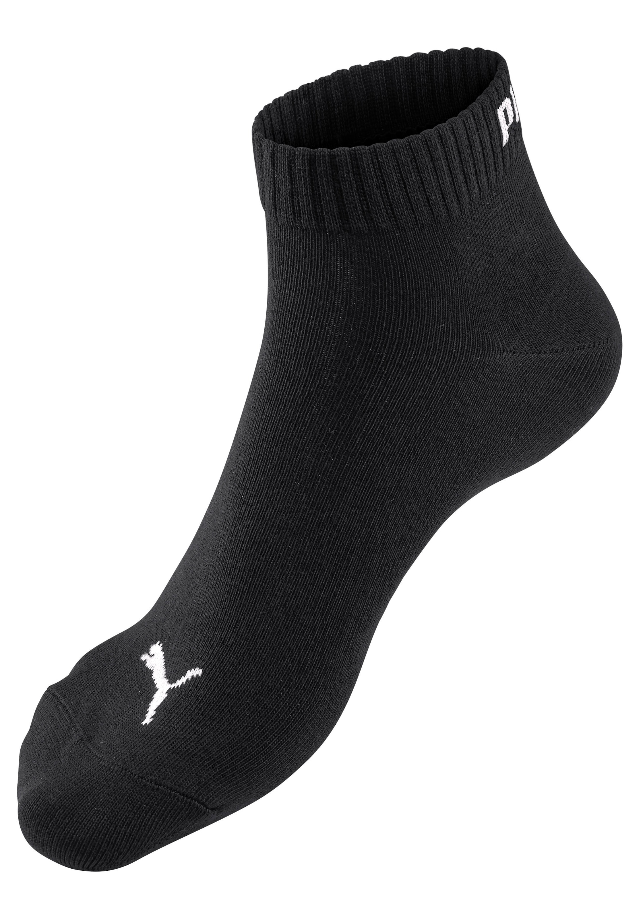 PUMA Kurzsocken, (9 Paar), mit eingestricktem Markenlogo