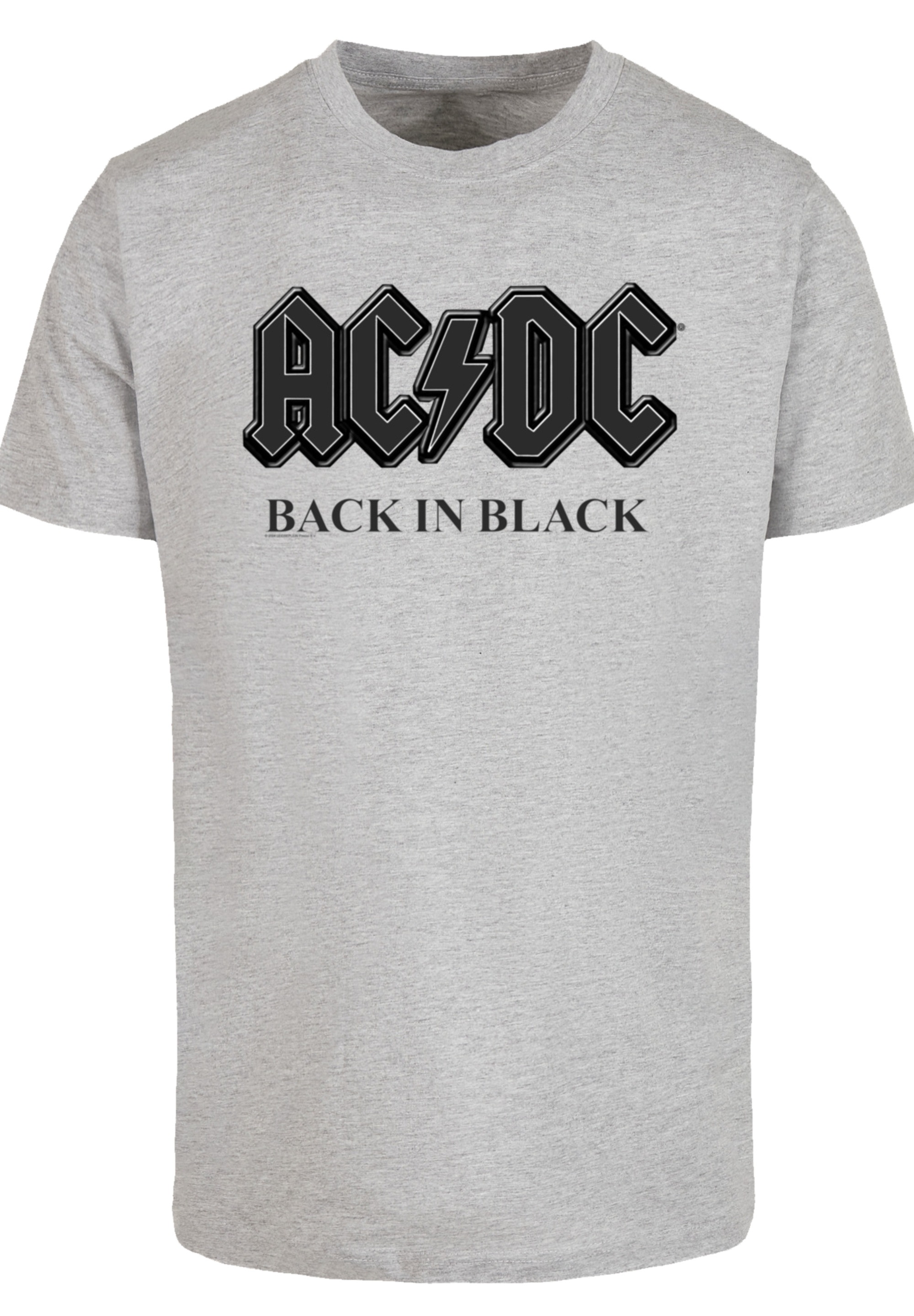 F4NT4STIC T-Shirt "ACDC Back in Black", Premium Qualität günstig online kaufen
