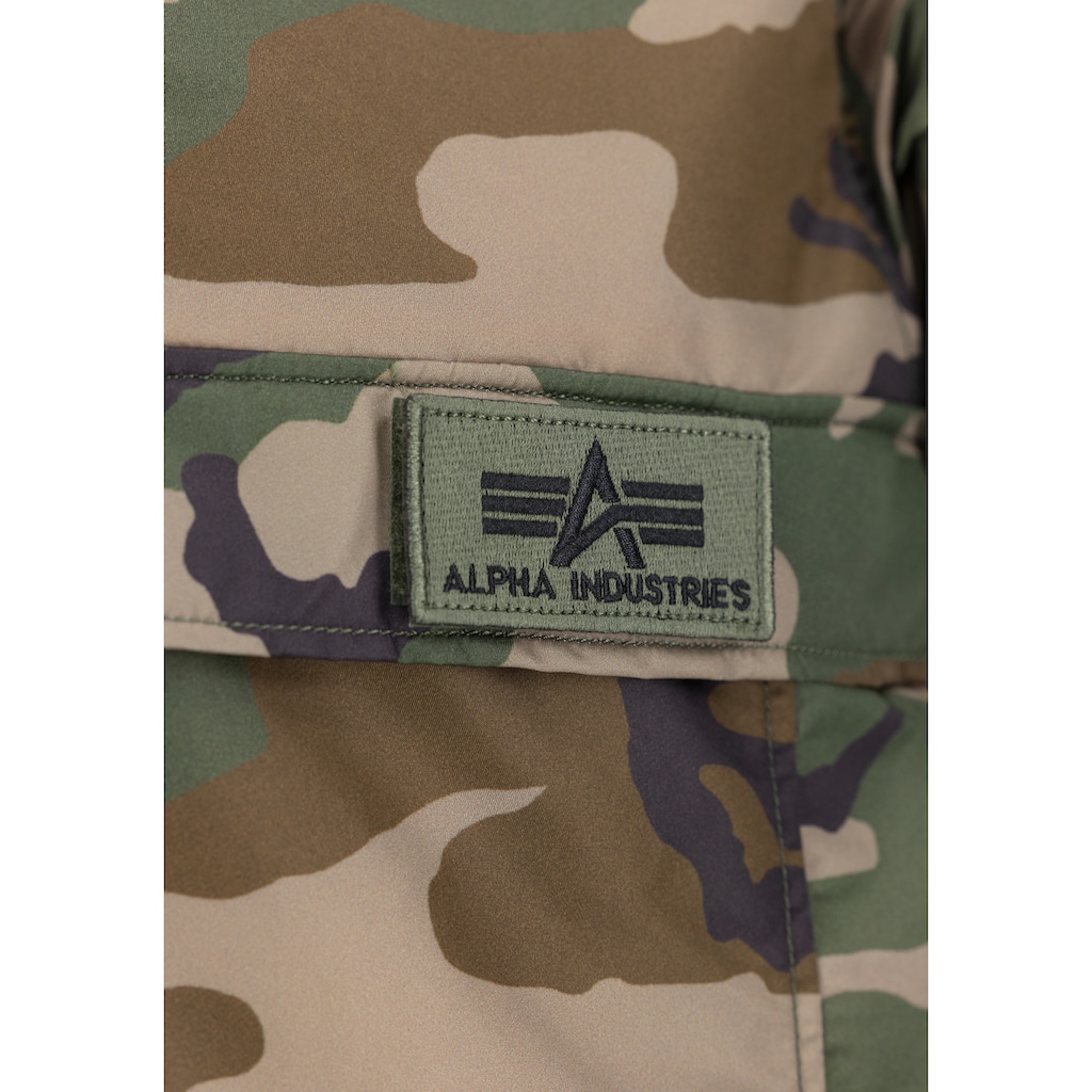 Alpha Industries Anorak »ALPHA INDUSTRIES Men - Utility Jackets HPO Anorak Camo«