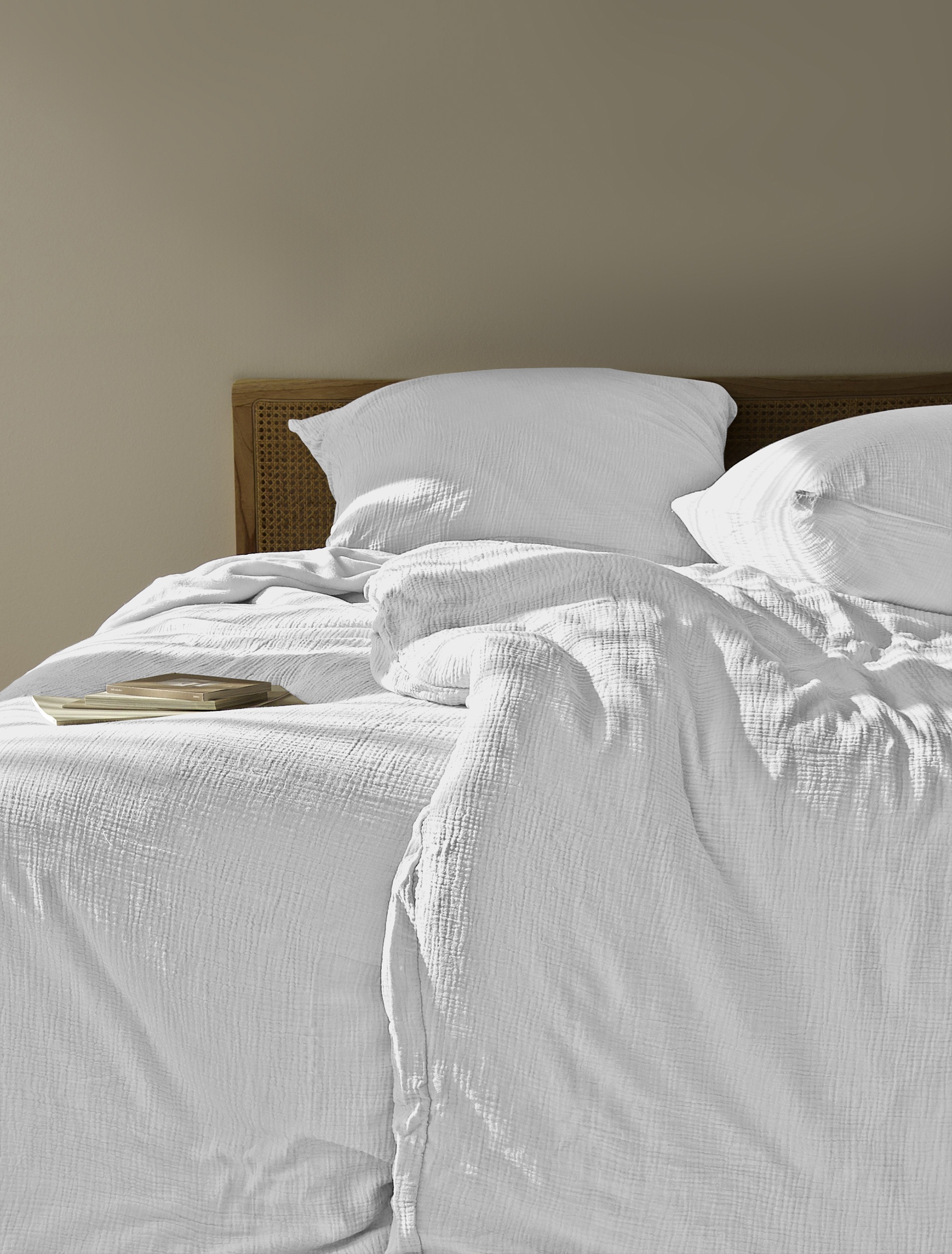 BIERBAUM Bettwäsche "4129" 3 Stk. tlg. Musselin, 100 % Baumwolle, pflegelei günstig online kaufen