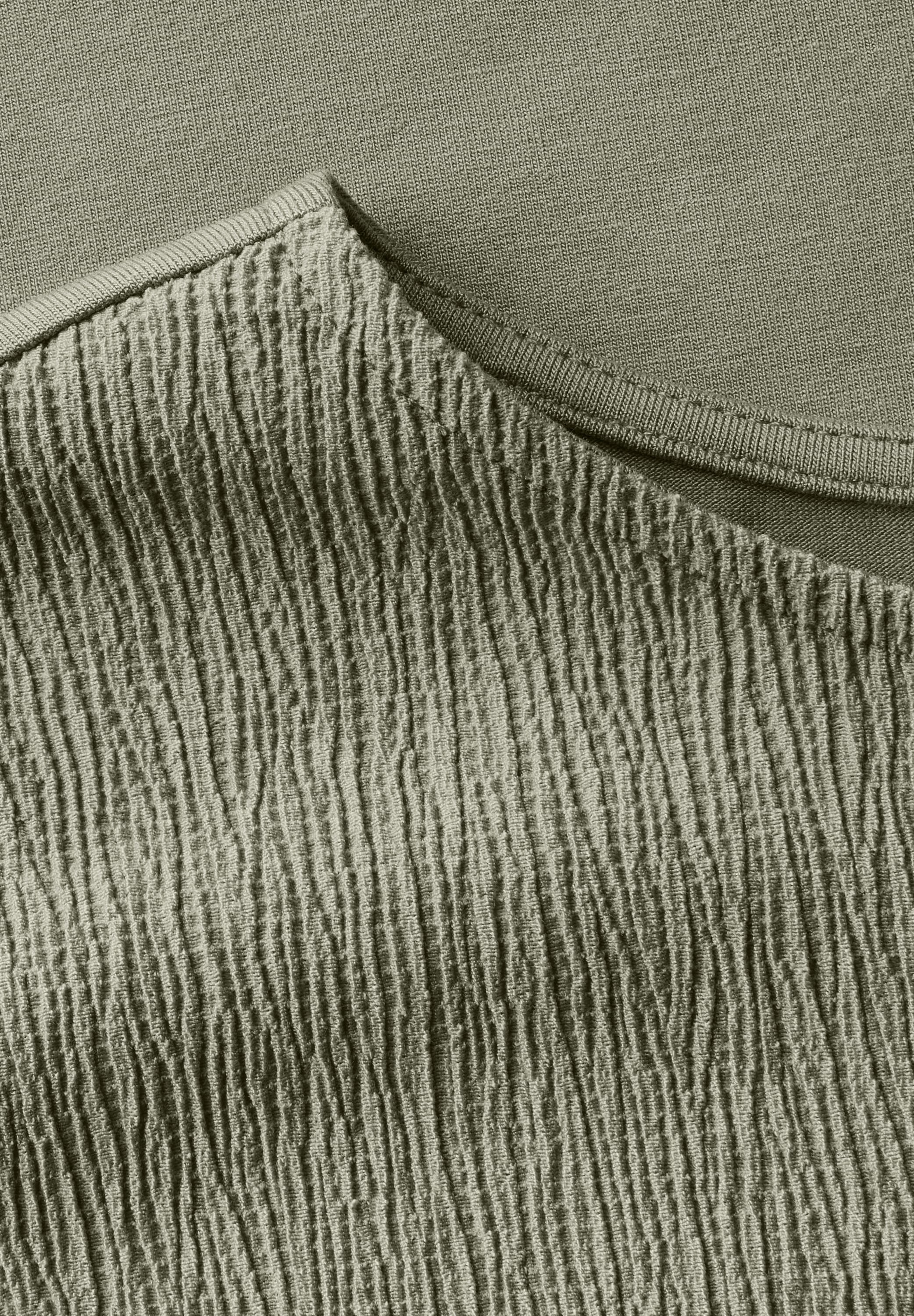 STREET ONE STUDIO 3/4-Arm-Shirt, mit U-Boot-Ausschnitt