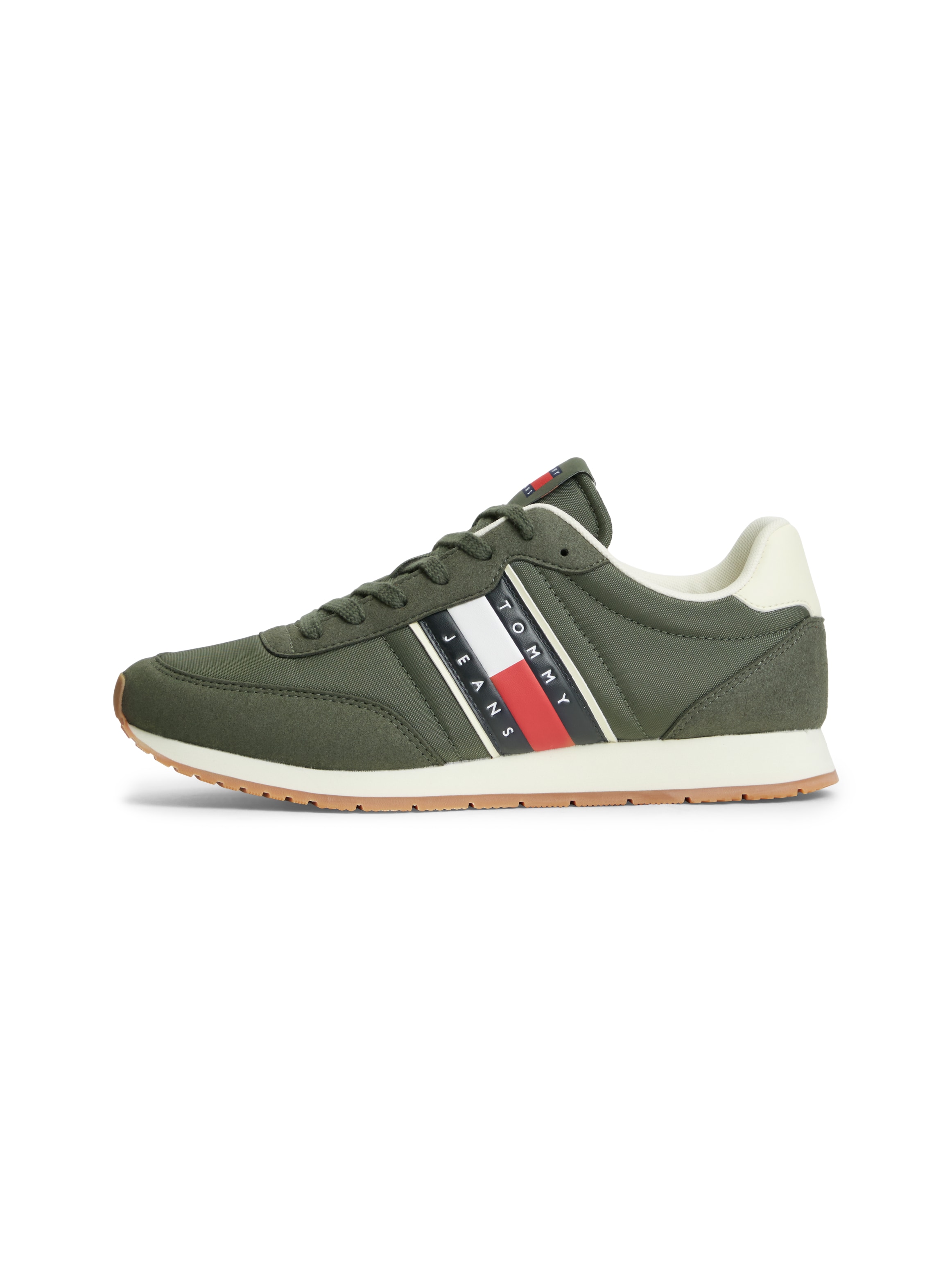Tommy Jeans Sneaker »TJM CORE CLASSIC RUNNER«  Freizeitschuh, Halbschuh, Schnürer mit Kontrastbesätzen