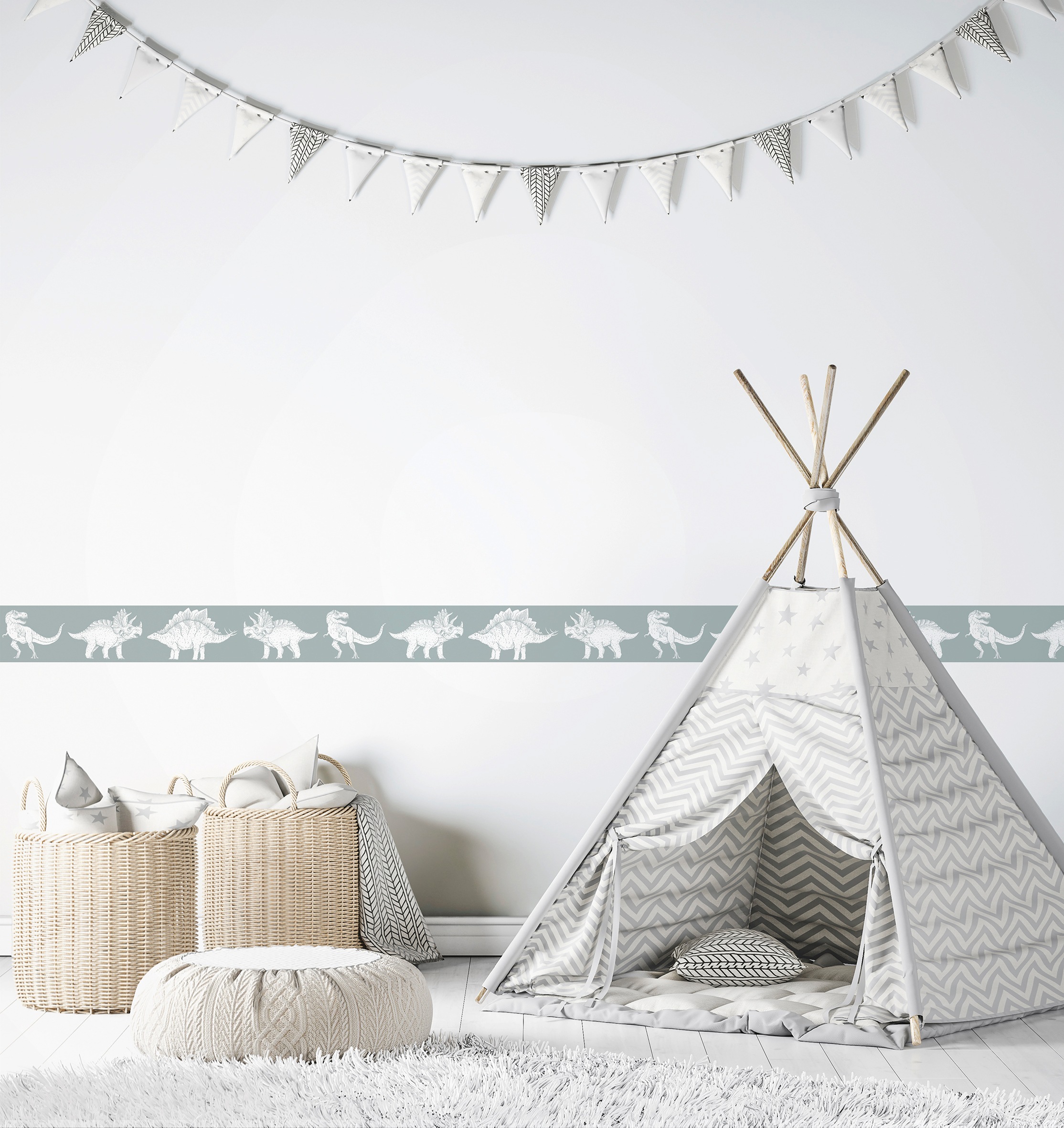 Marburg Kindertapete, Motiv-matt, Tiere, moderne Tapete für Wohnzimmer Schlafzimmer Küche