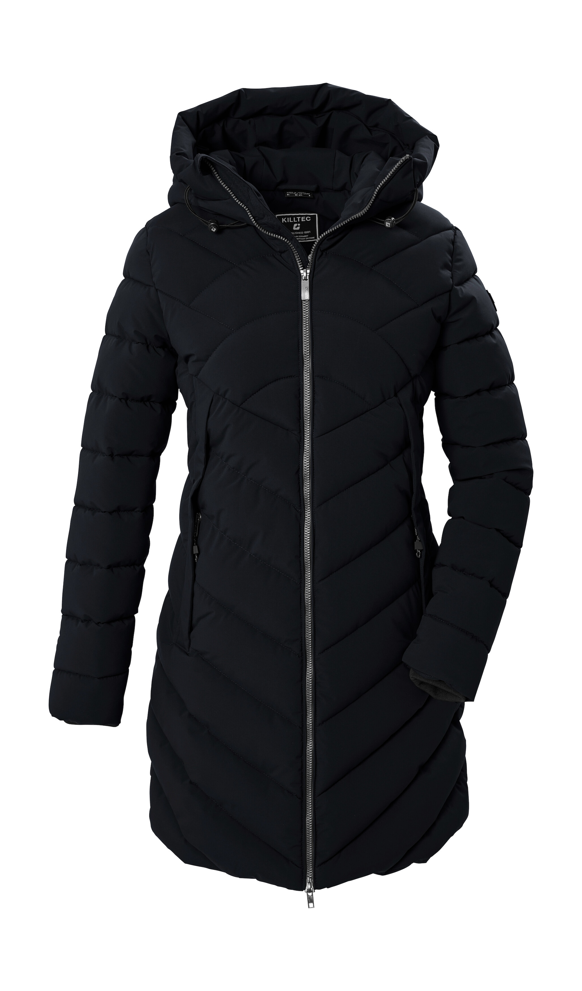 Killtec Steppmantel "KOW 49 WMN QLTD PRK" Wasserabweisender Steppparka mit verstellbarer Kapuze