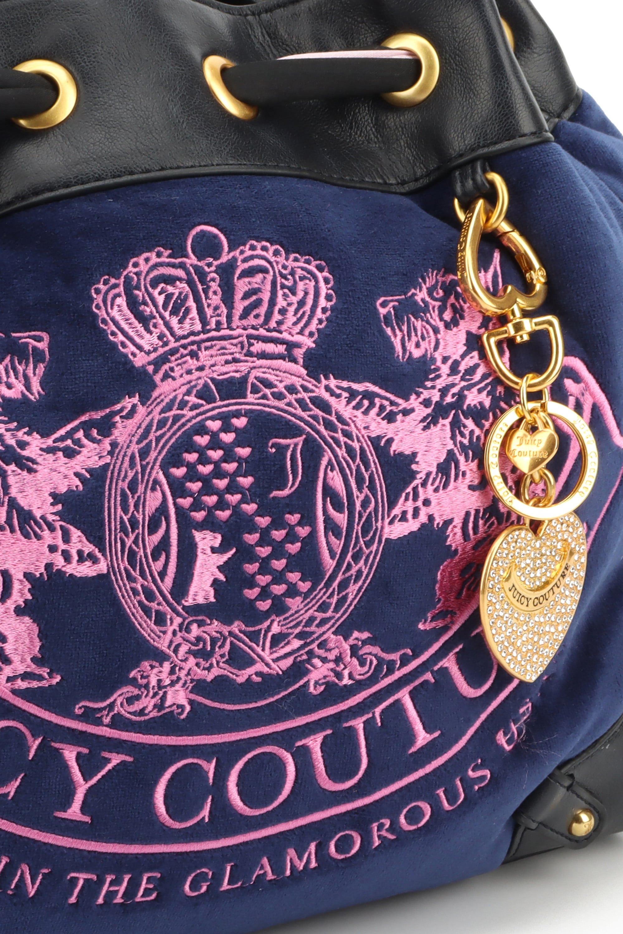 Juicy Couture Tragetasche »DAYDREAMER CLASSIC CREST LARGE DOUBLE HANDLE BAG.. Damen« Tragetasche Damen, Shopper, Einkaufstasche, Fashion, Lifestyle, Sale