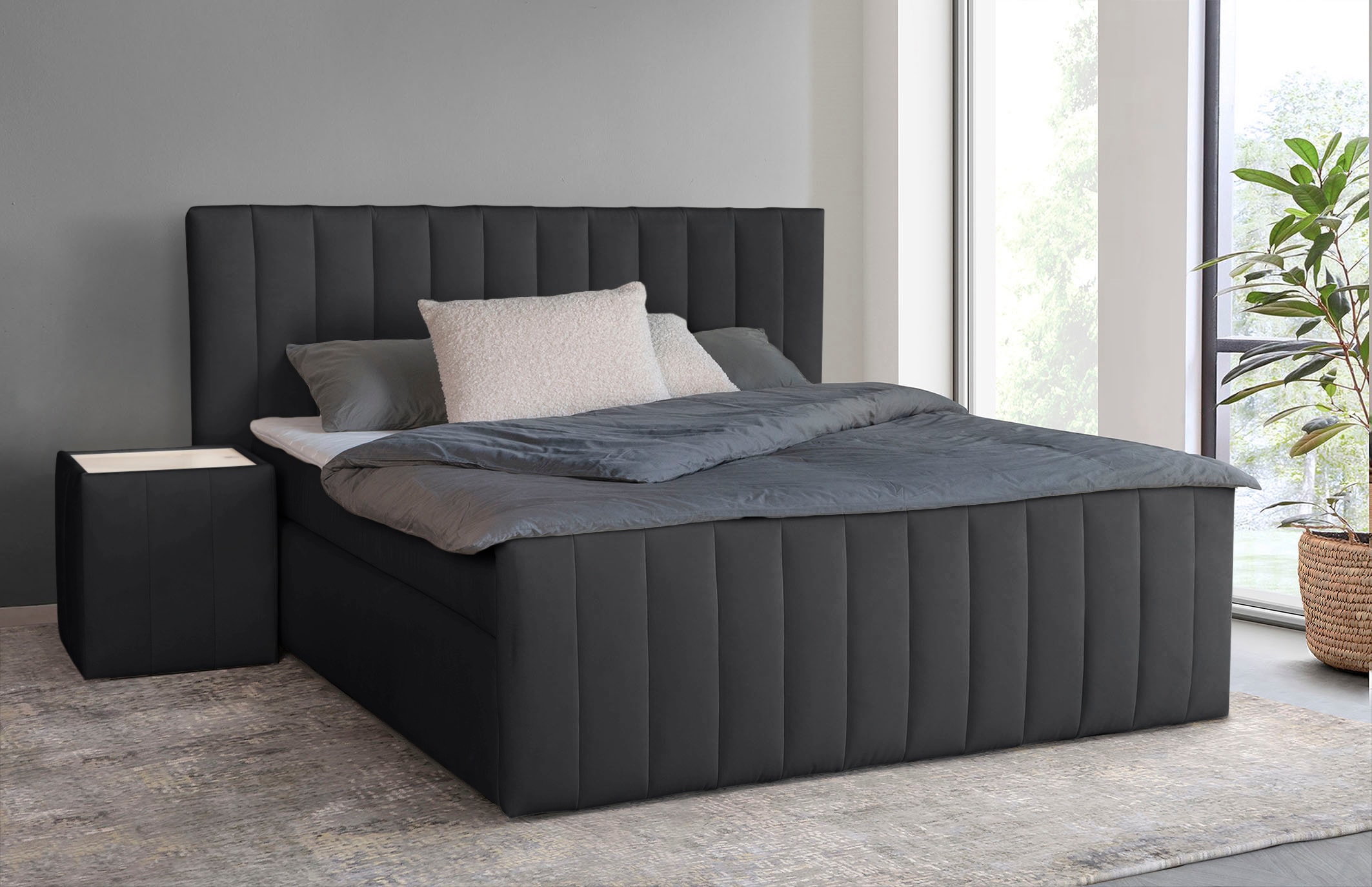 INOSIGN Boxspringbett "Effy inkl. Bettkasten und Topper, erhältlich in der günstig online kaufen