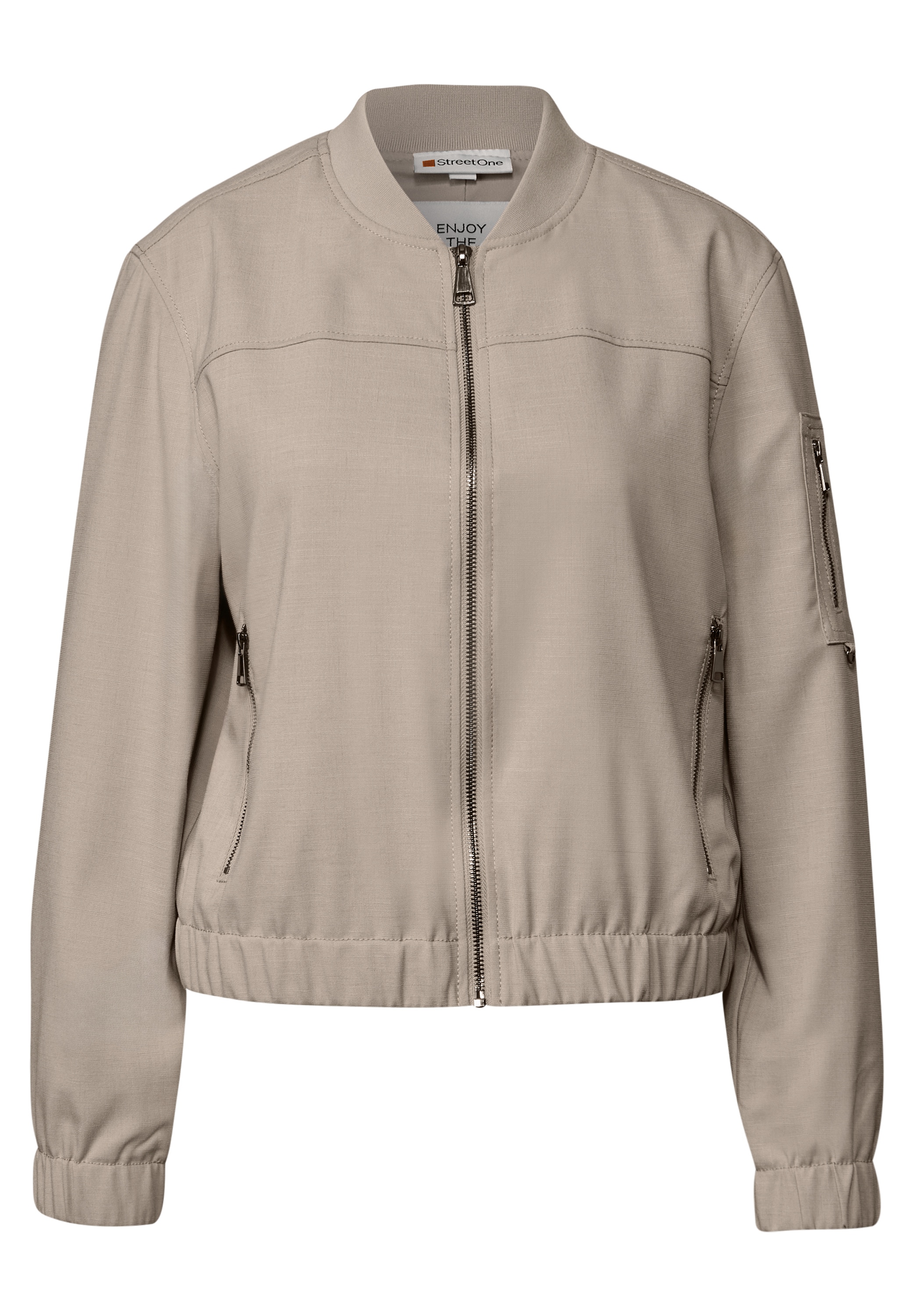 STREET ONE Blouson, ohne Kapuze, mit Elastiksaum