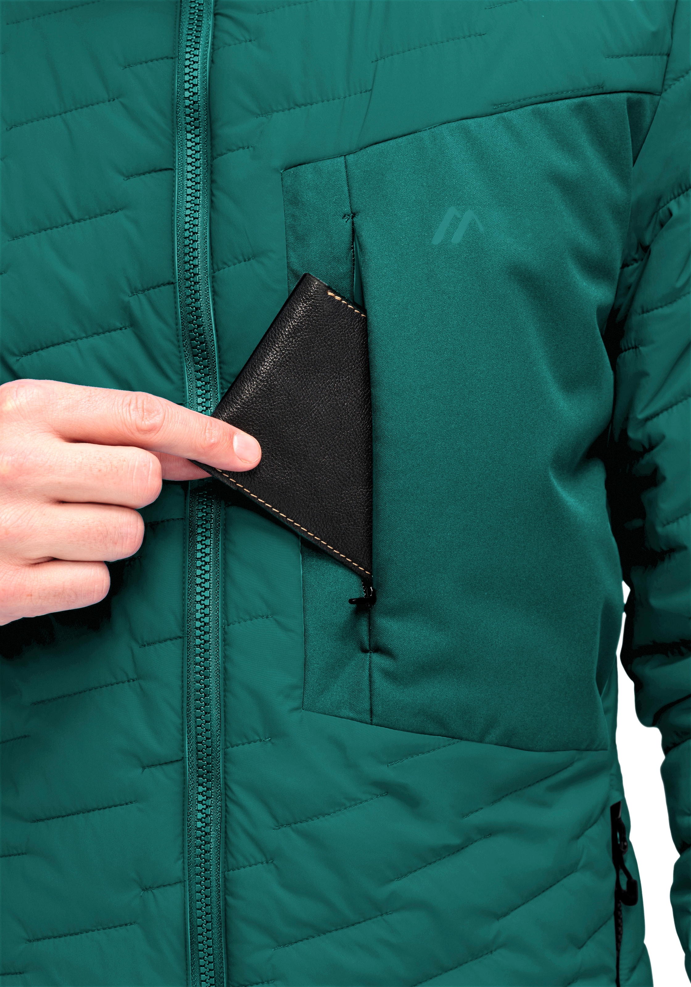Maier Sports Funktionsjacke »Donovaly M« Herren Outdoorjacke, Primaloft Jacke mit 3 RV-Taschen und Kapuze