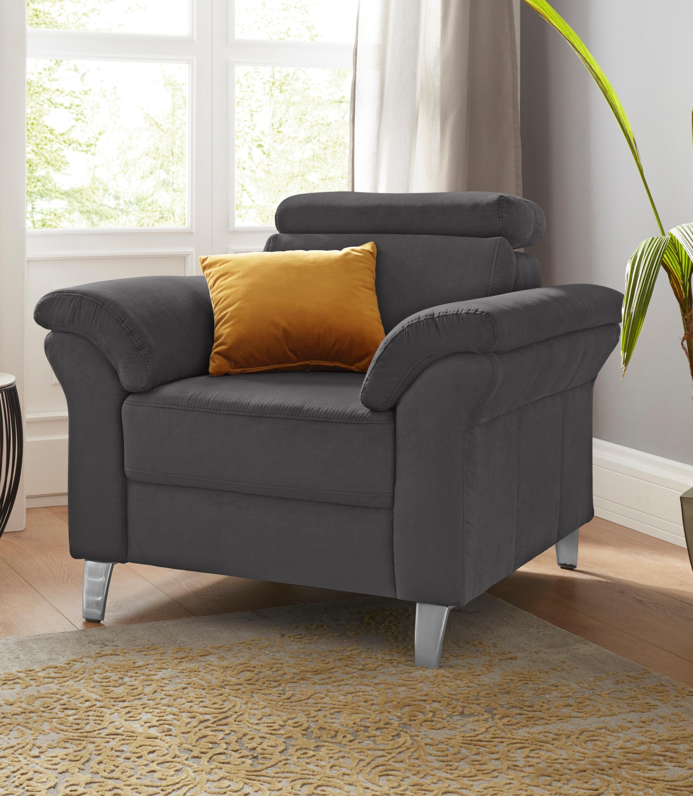 sit&more Sessel "Arngast", inklusive Federkern und Kopfteilverstellung günstig online kaufen