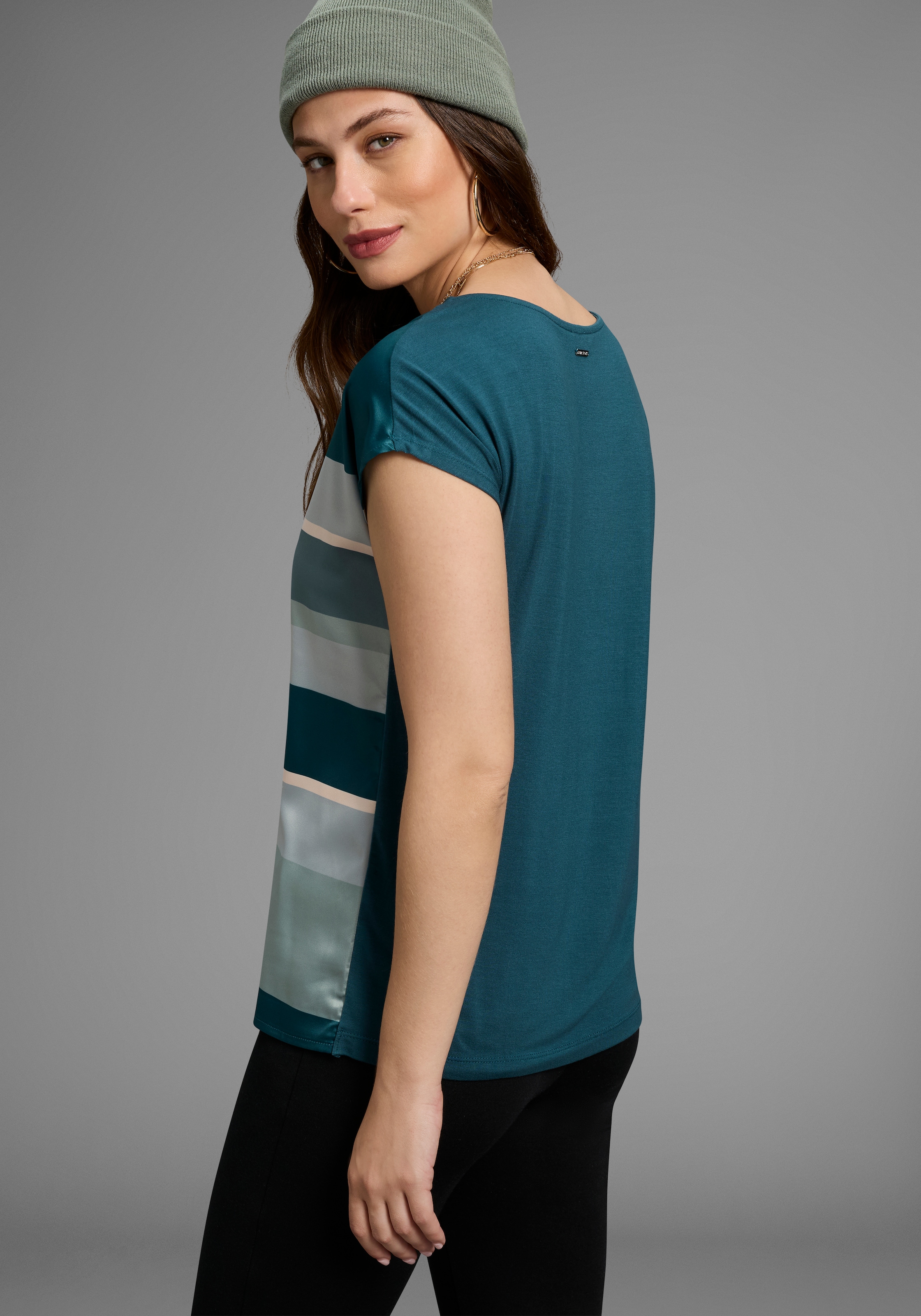 Laura Scott Shirtbluse in modischem Streifen-Design günstig online kaufen