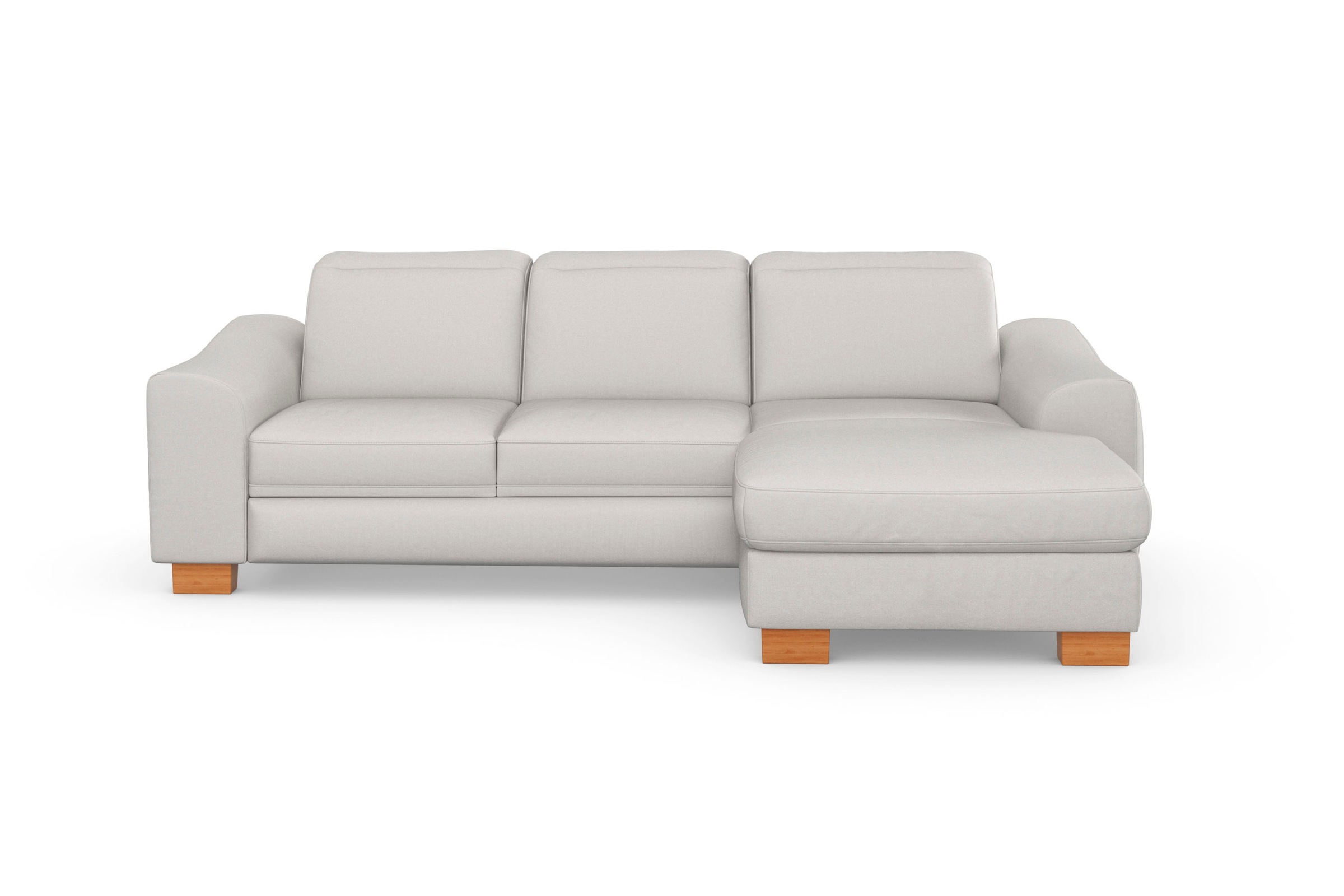 sit&more Ecksofa "Dundee L-Form", mit Federkern und Massivholzfüßen, wahlwe günstig online kaufen