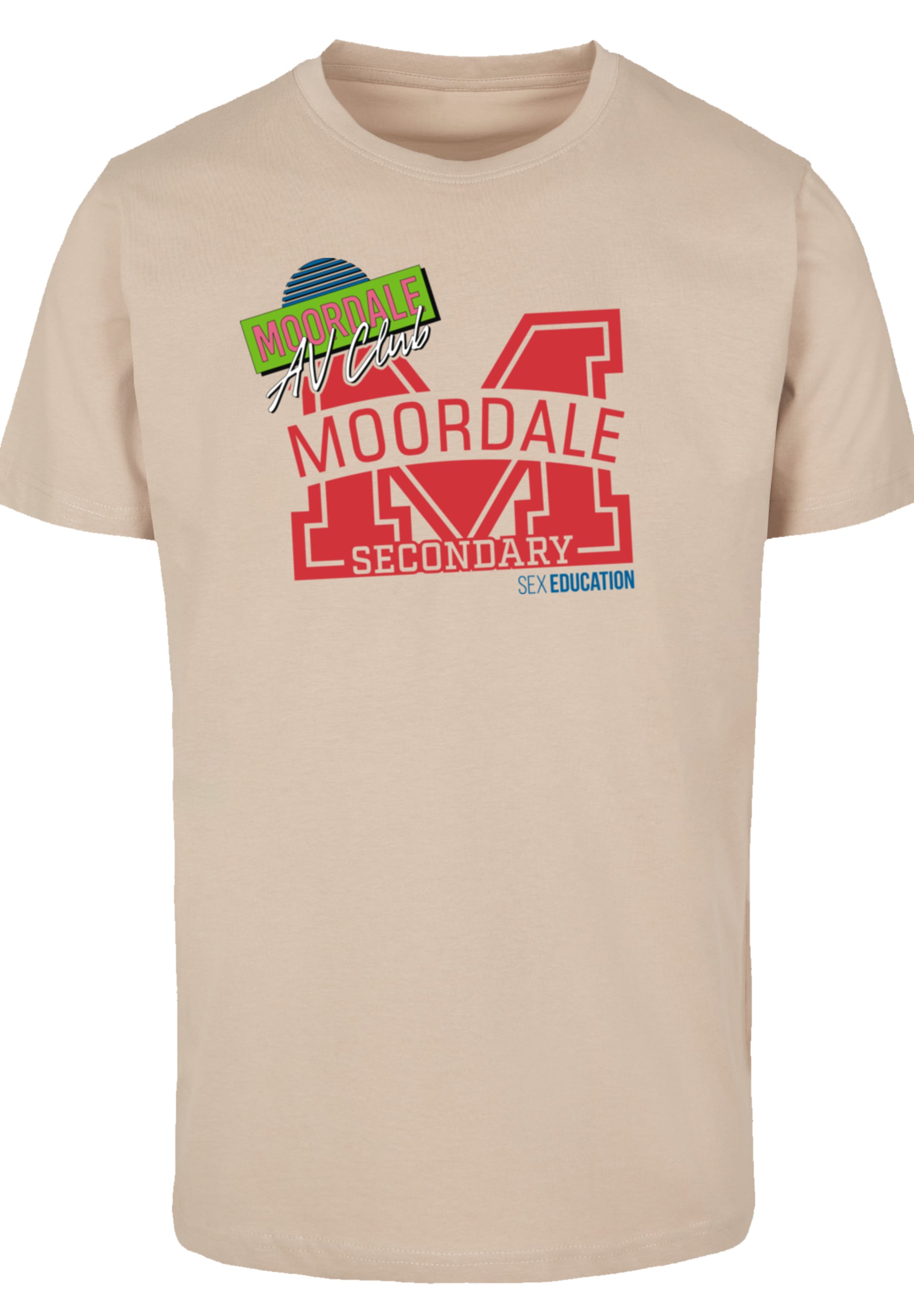 F4NT4STIC T-Shirt »Sex Education Moordale M Collage Netflix TV Series«, Premium Qualität