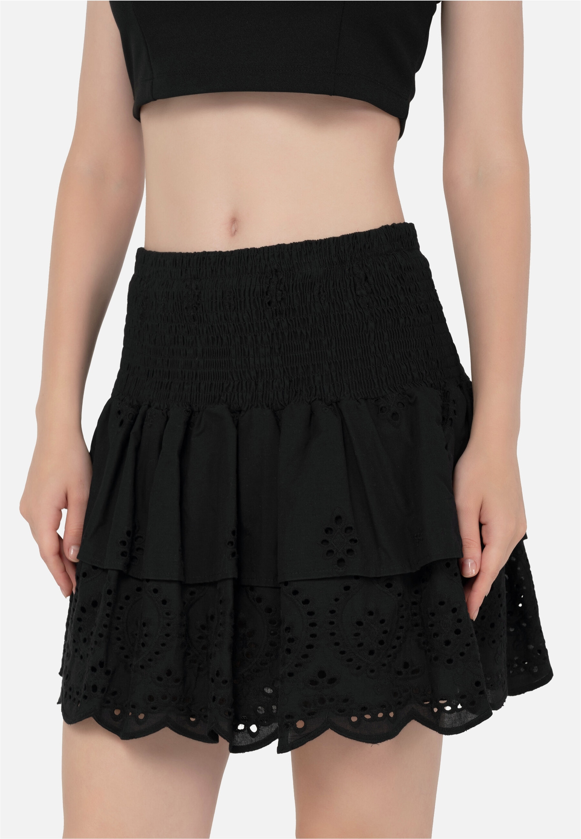 freshlions Sommerrock "Samantha", 1 Stk. im Stufen-Design günstig online kaufen