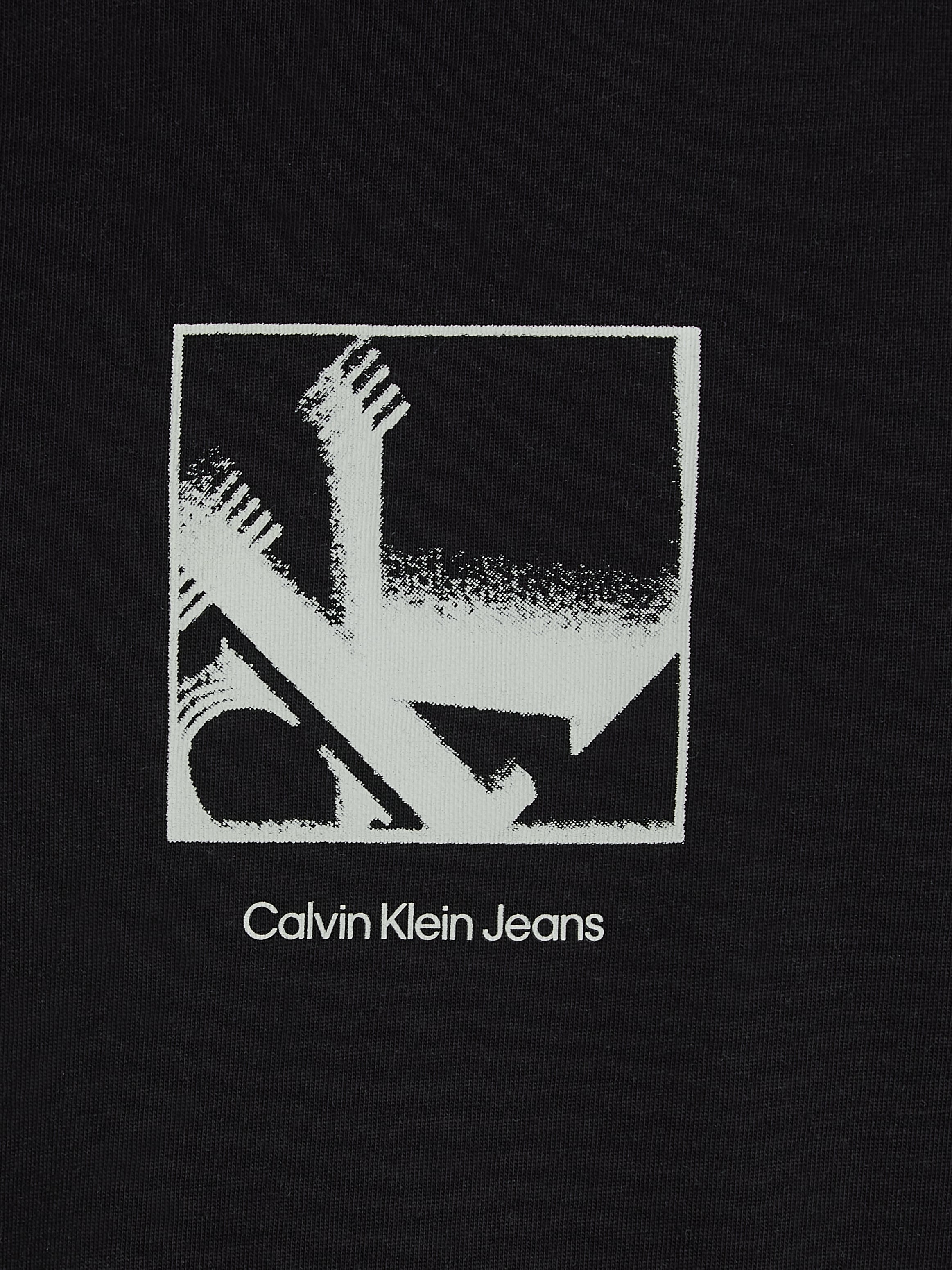 Calvin Klein Jeans T-Shirt »GRID BOX TEE«, mit Logoprägung