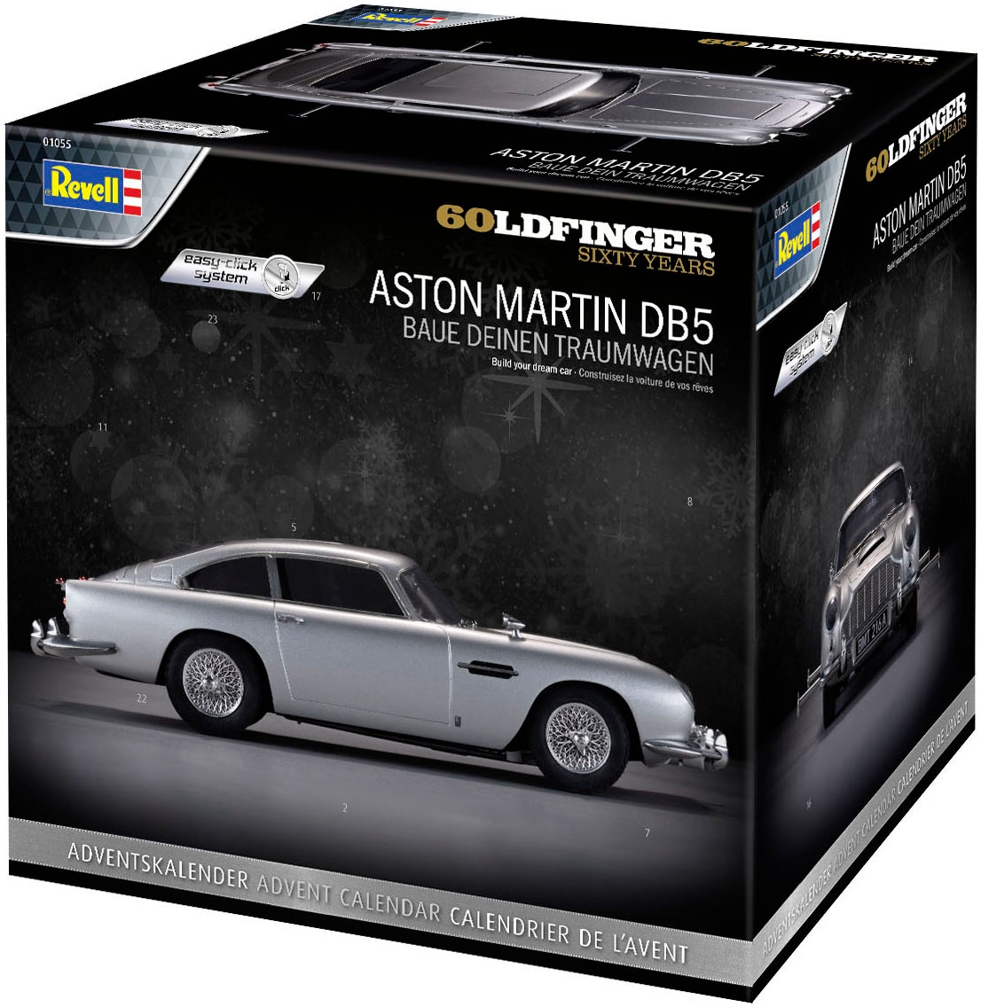 Revell® Spielzeug-Adventskalender »James Bond Aston Martin DB5«, ab 10 Jahren, Made in Europe