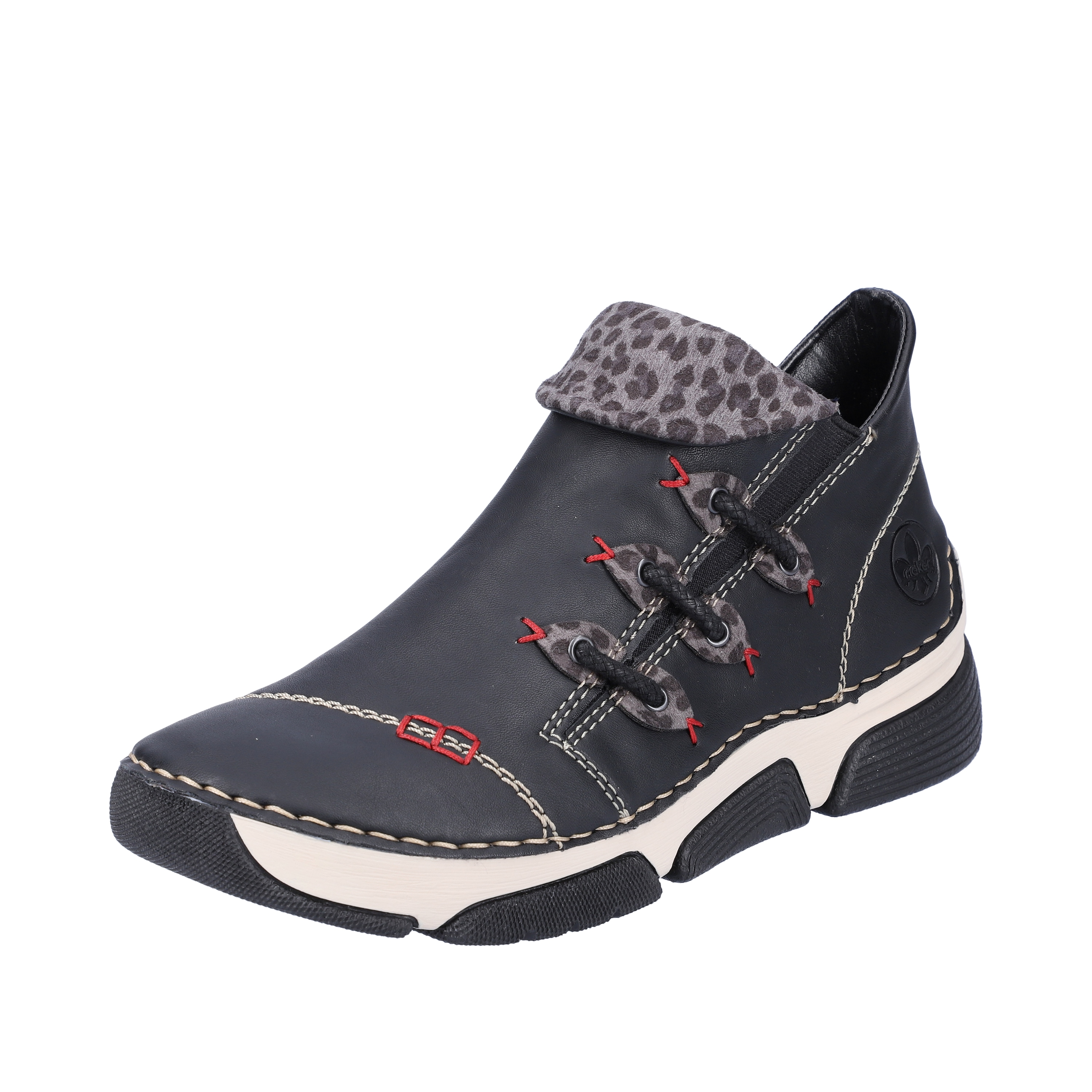 Rieker Sneakerboots Schlupfboots, Stiefelette, High Top Sneaker mit Innenreißverschluss