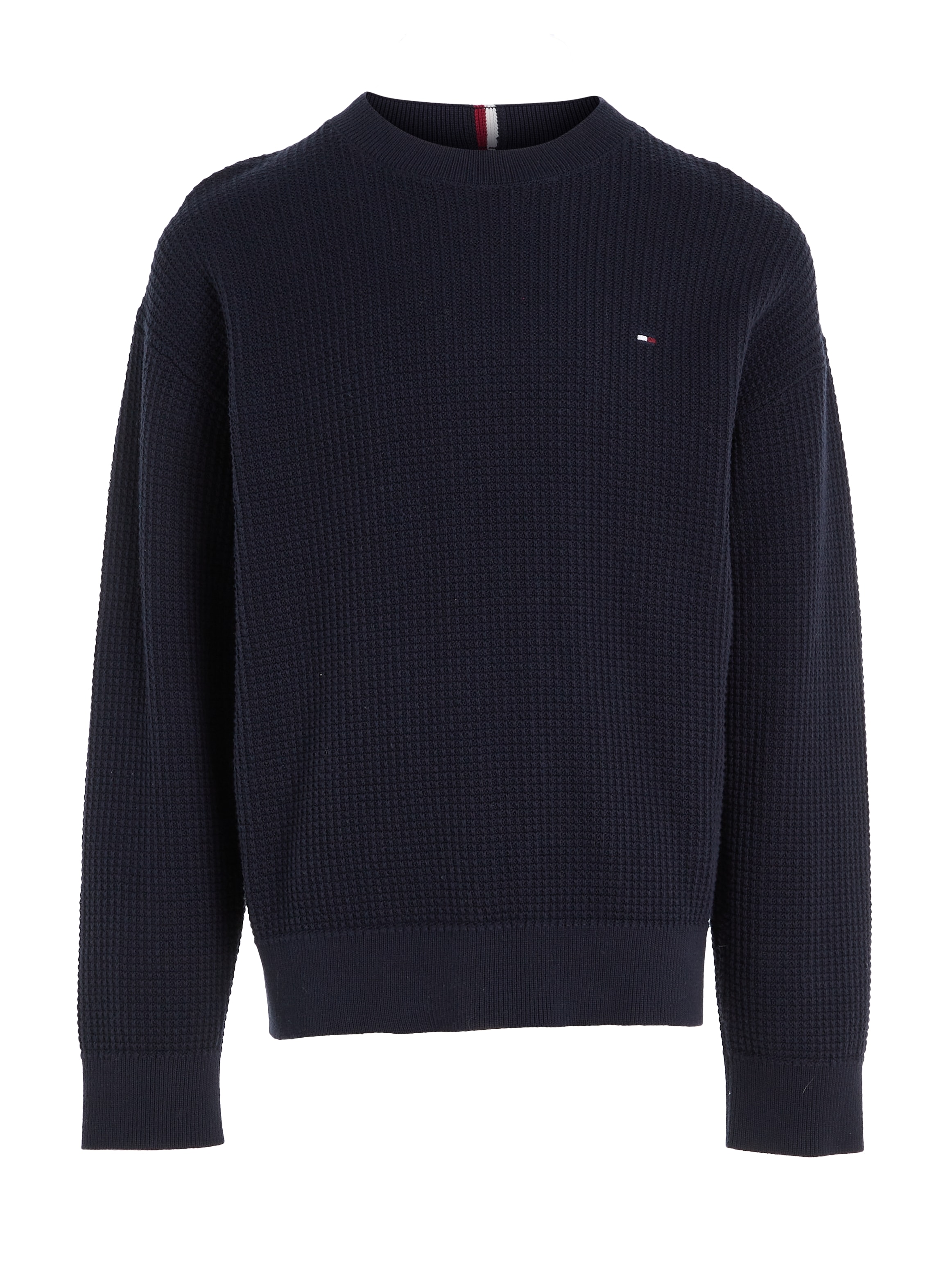 Tommy Hilfiger Strickpullover »ESSENTIAL SWEATER«, mit überschnittenen Schultern