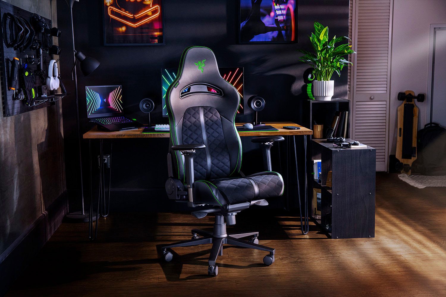 RAZER Gaming-Stuhl »Enki - Grün«, 1 St.