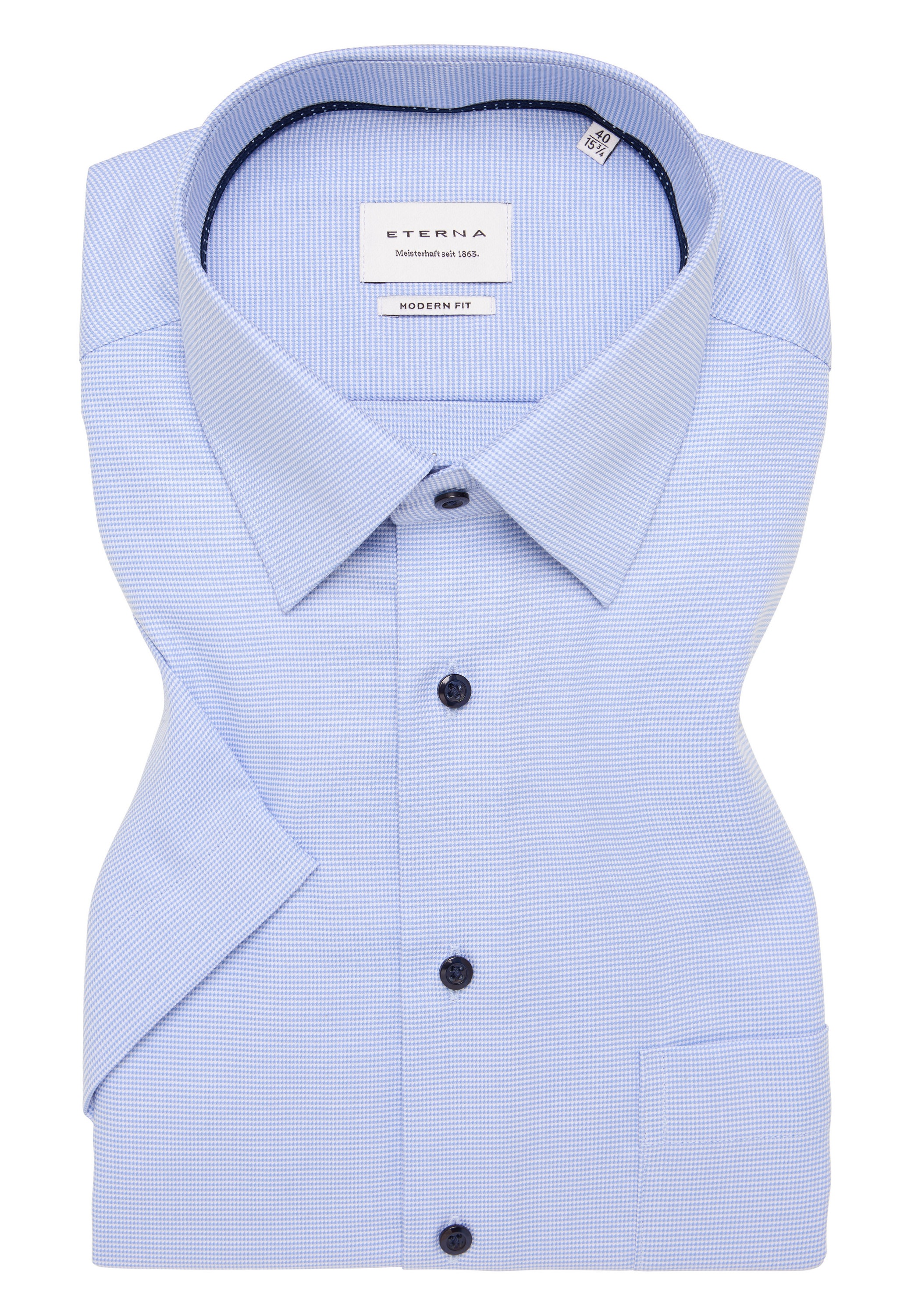 Eterna Kurzarmhemd »MODERN FIT«, NON IRON (bügelfrei)
