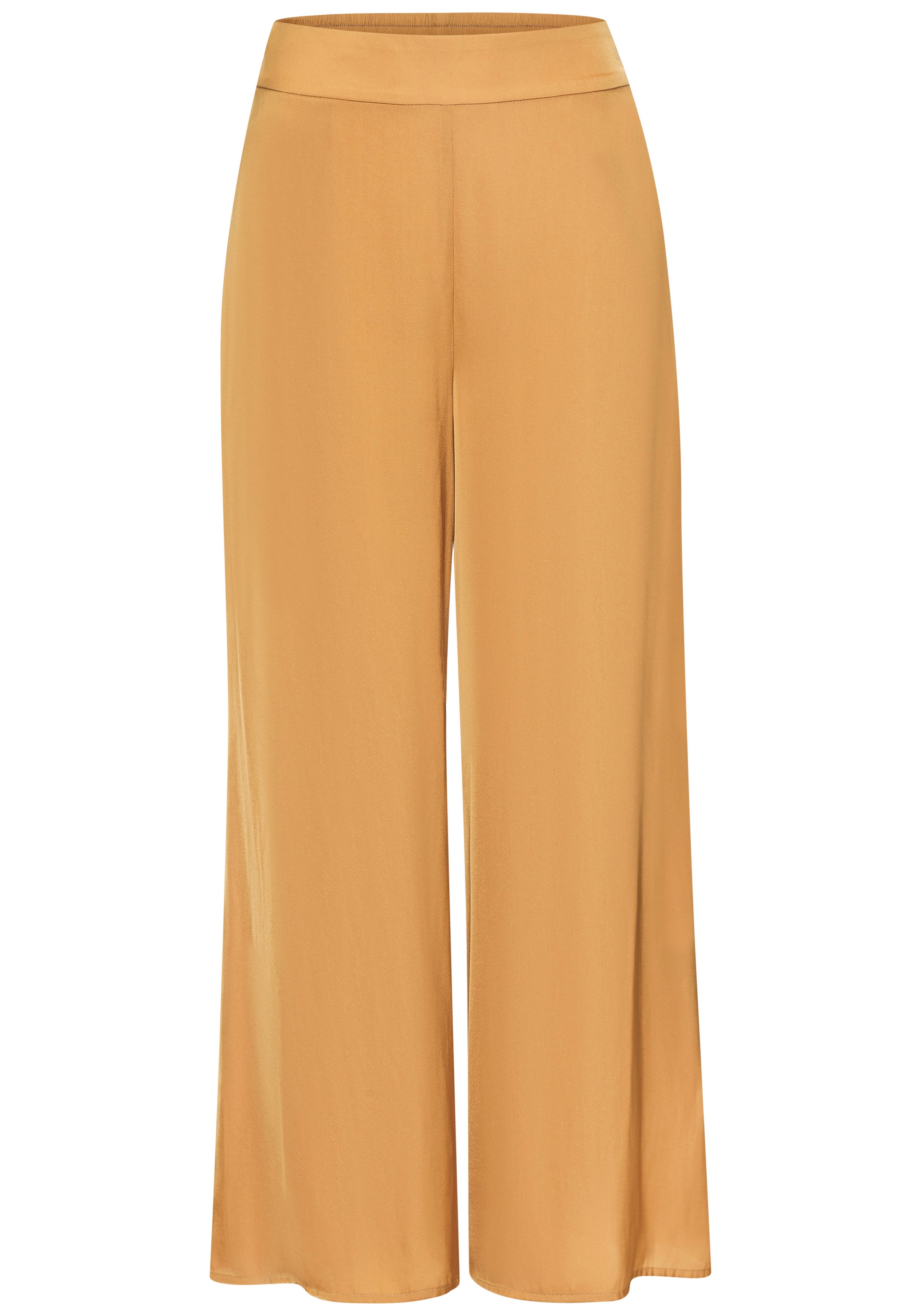 LASCANA Webhose, aus leichter Satinqualität, weite Palazzohose mit Taschen, günstig online kaufen