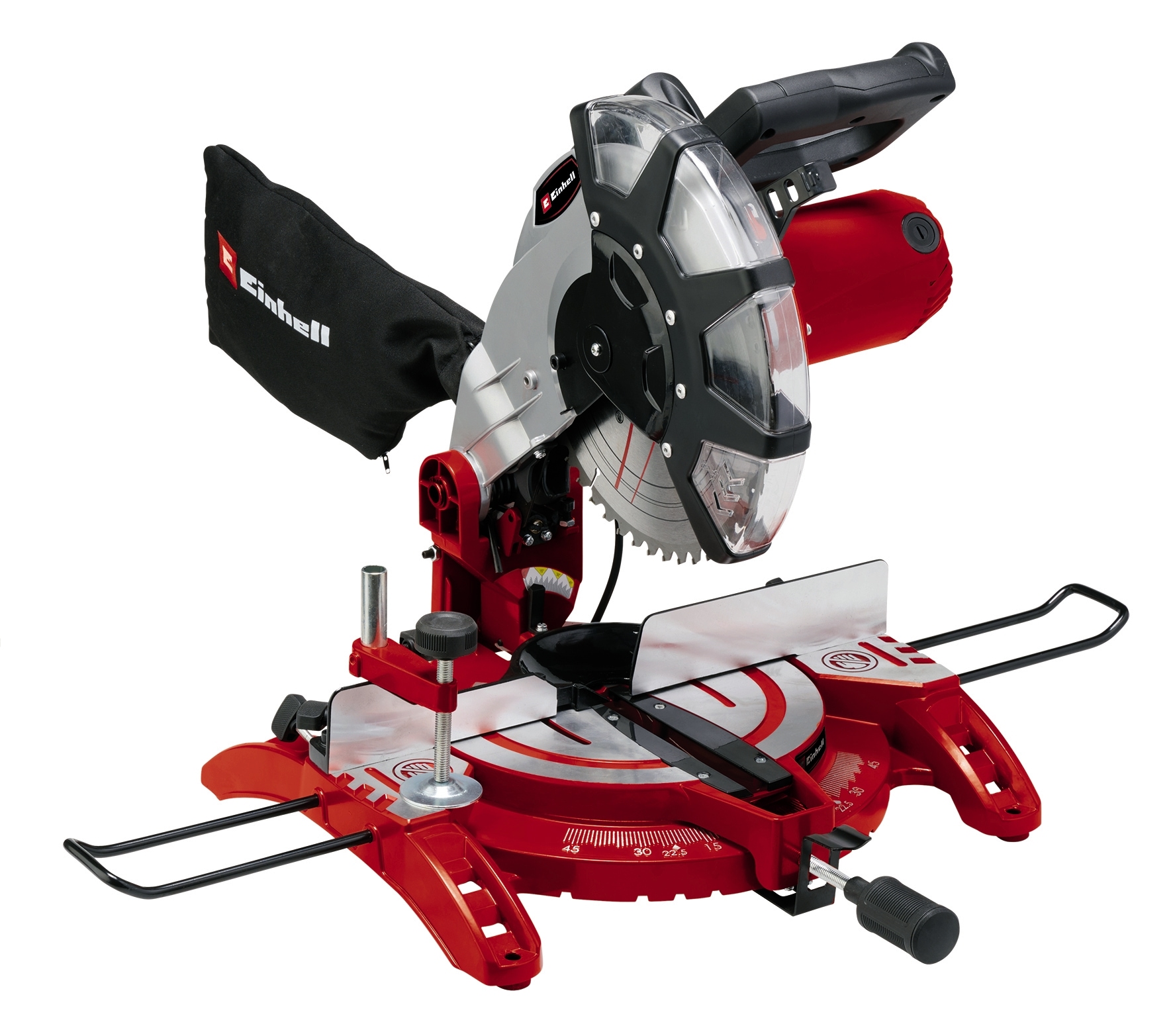 Einhell Kapp- und Gehrungssäge "TC-MS 2513 L", 1600 W, 4000 U/min, inkl. Spänefangsack