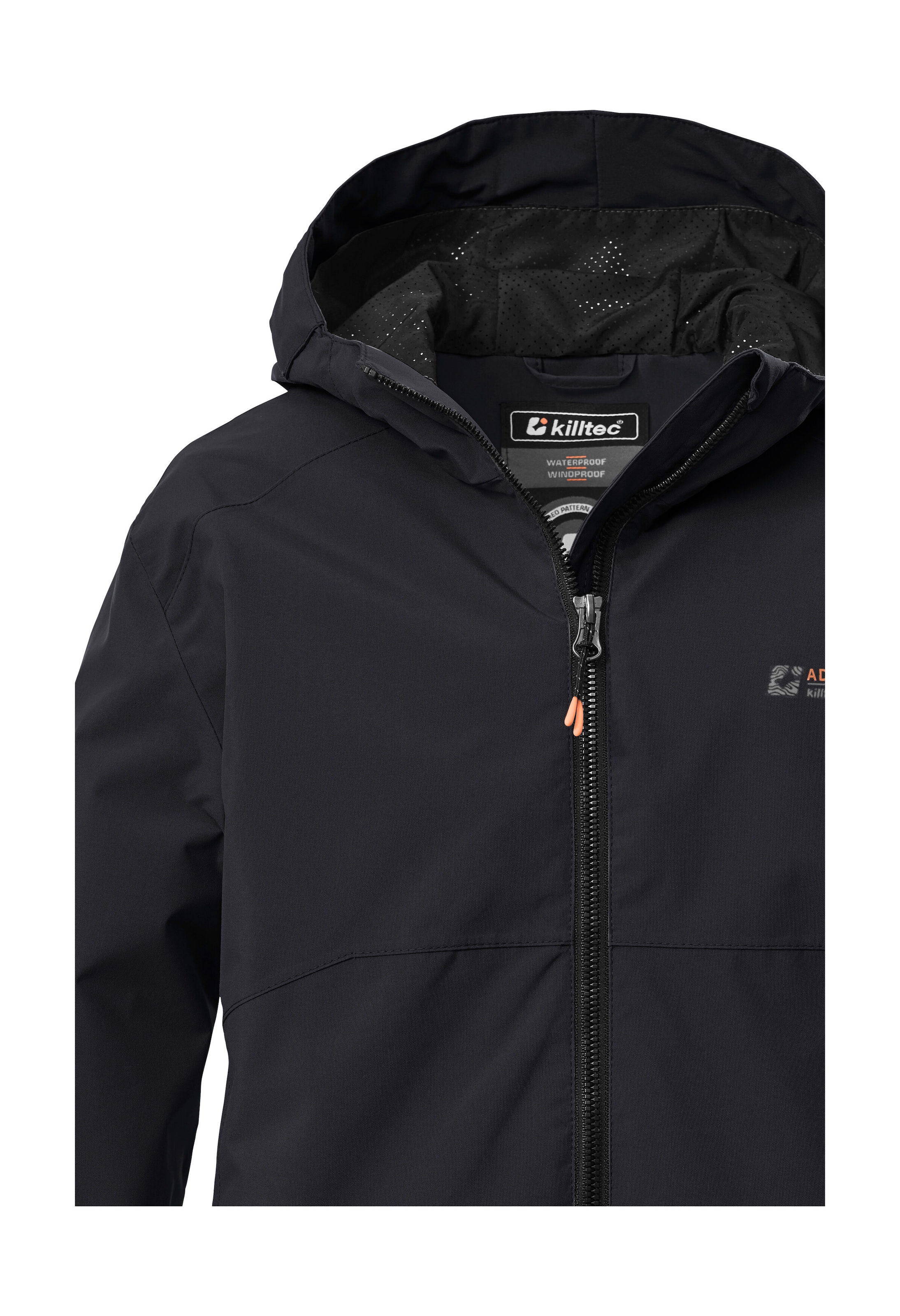 Killtec Funktionsjacke »KOS 146 BYS JCKT« Wind- und wasserdichte Kids Funktionsjacke mit Reflektoren