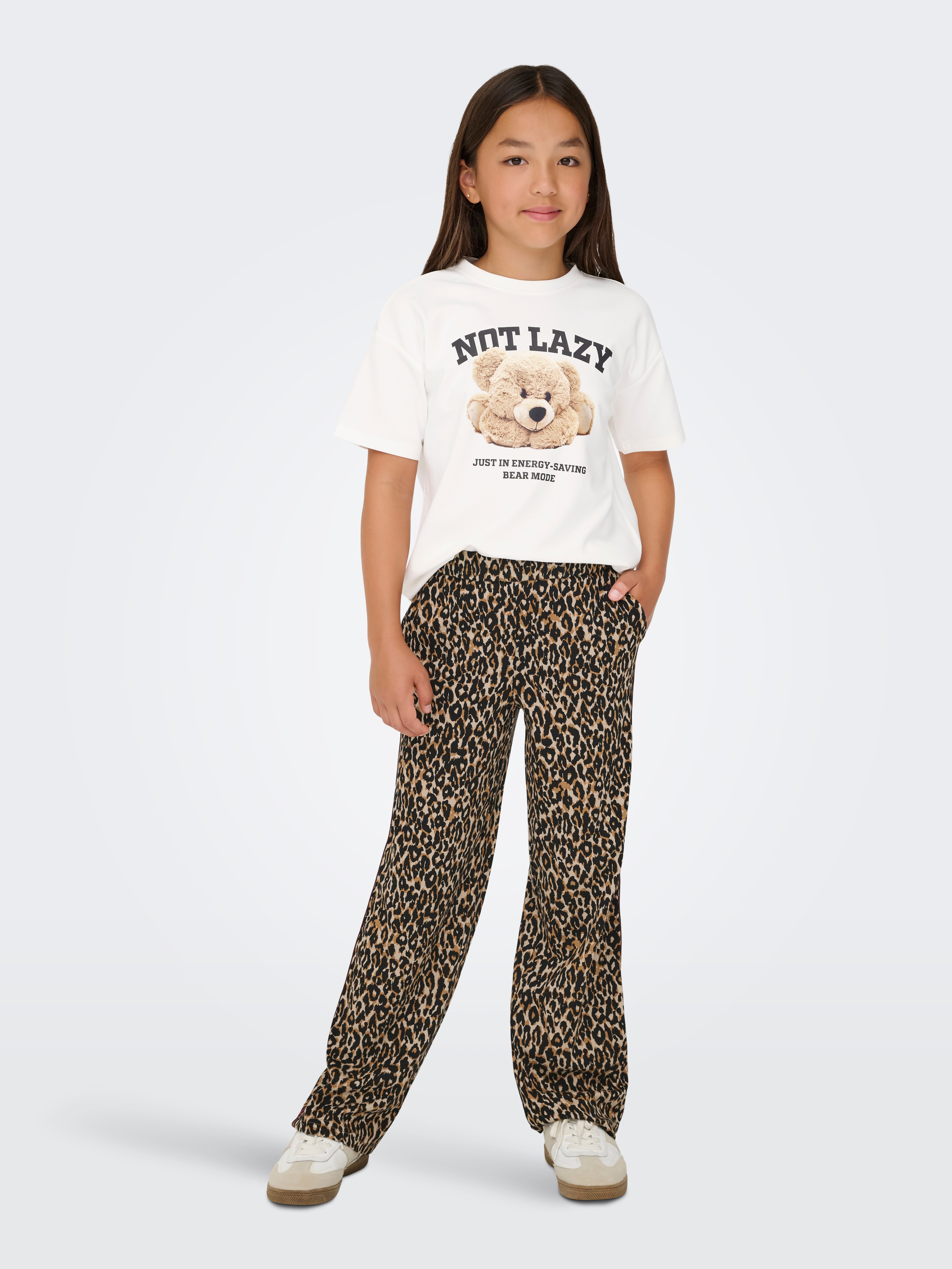 Thumbnail - KIDS ONLY Kurzarmshirt "KOGBILLIE S/S LOOSE TEDDY TOP JRS NOOS"