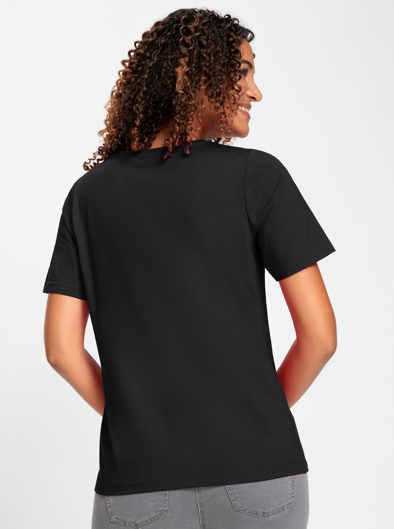 Casual Looks Kurzarmshirt »Kurzarm-Shirt«, (1 tlg.)