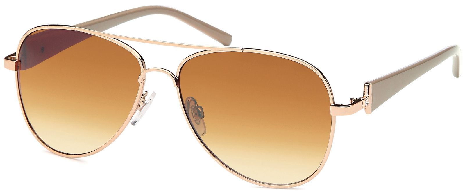 styleBREAKER Pilotenbrille "Pilotenbrille mit Strass Edle Fliegerbrille" 1 Stk.