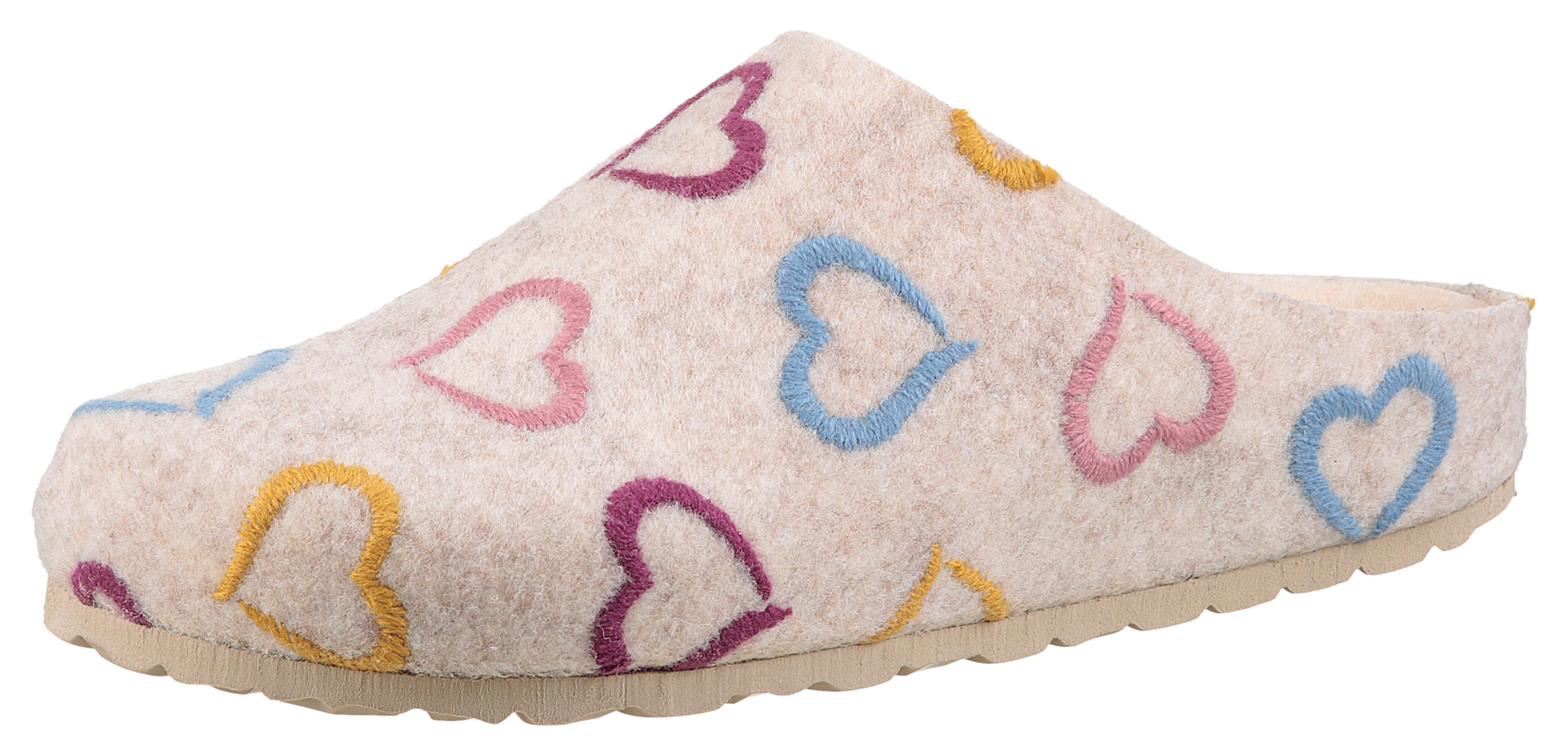 Aniston SHOES Clog, Homeslipper, Hausschuh in Bequemweite G (= weit)