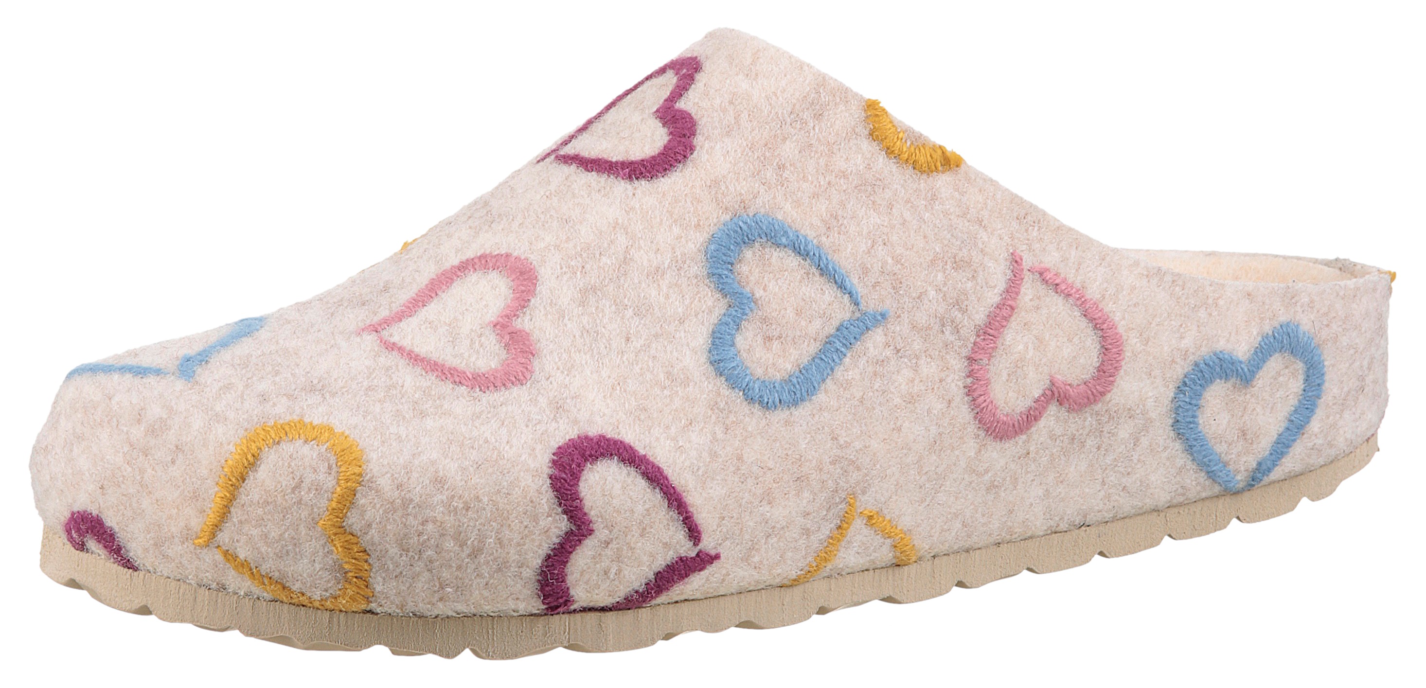 Thumbnail - Aniston SHOES Clog Homeslipper, Hausschuh in Bequemweite G (= weit)