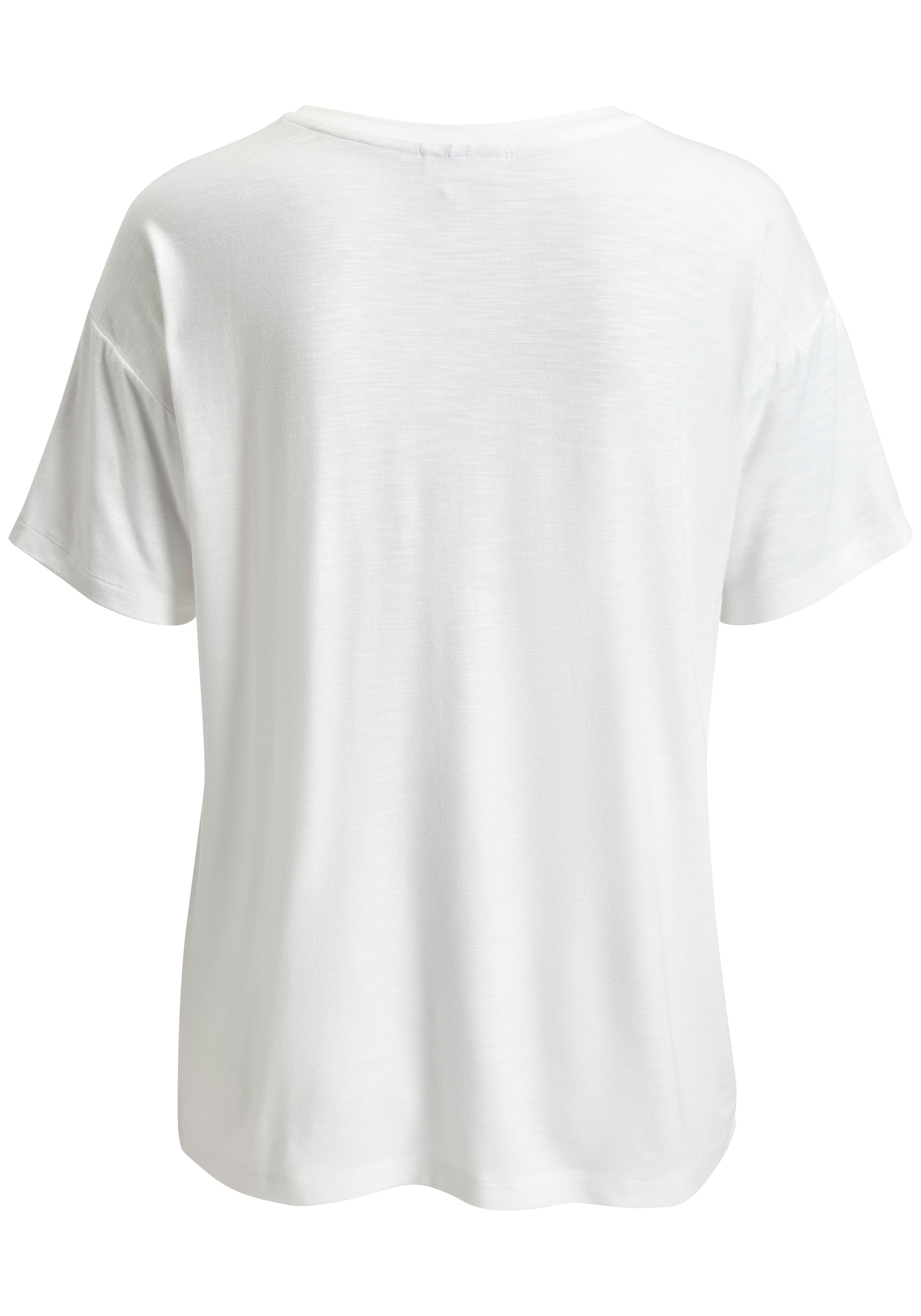 Beachtime T-Shirt "in lässiger Passform" Packung, 1 aus elastischer Viskose günstig online kaufen