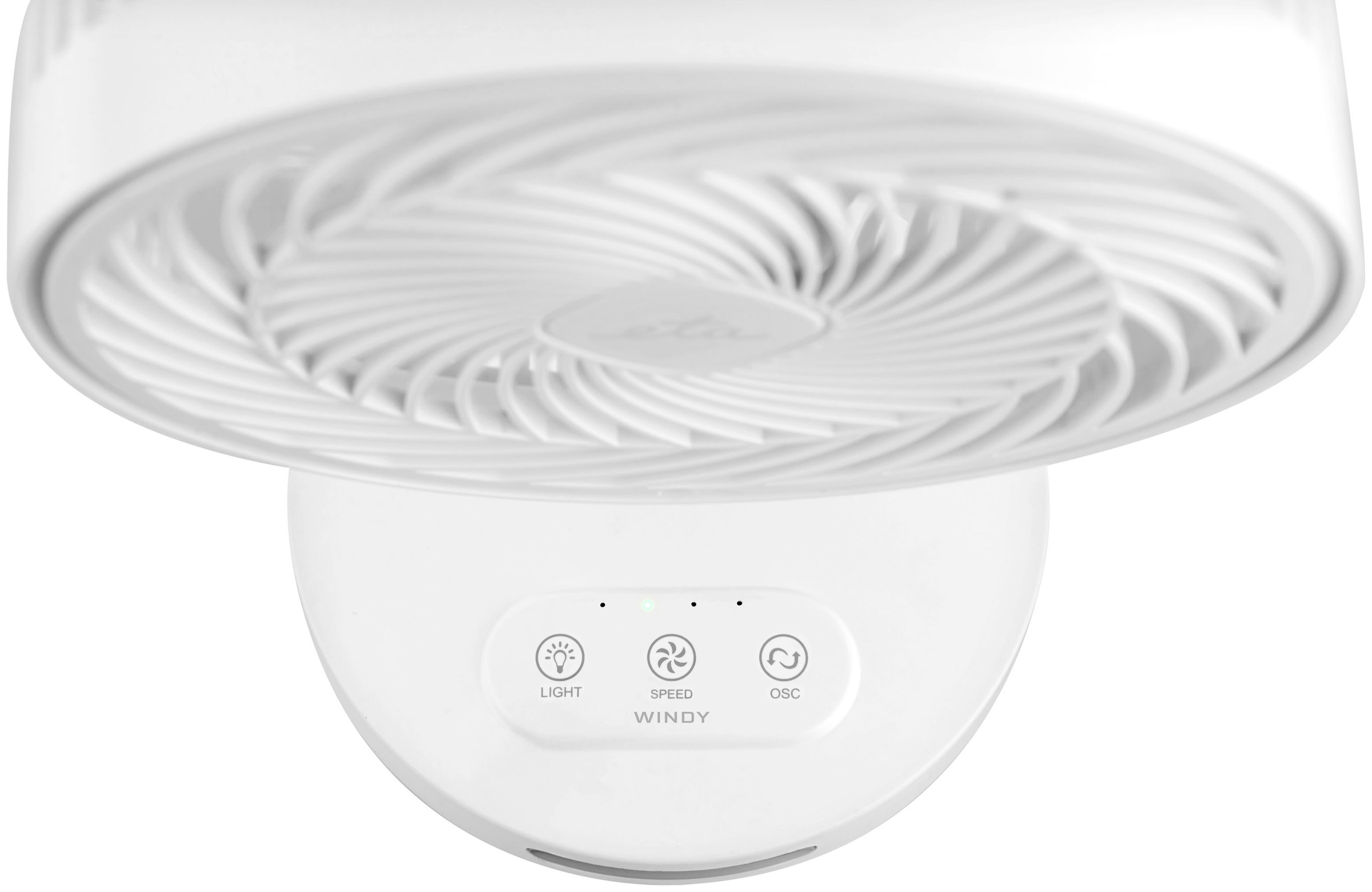 eta Standventilator »Windy«, 16 cm Durchmesser, inkl. 2 Akkus und Ladekabel