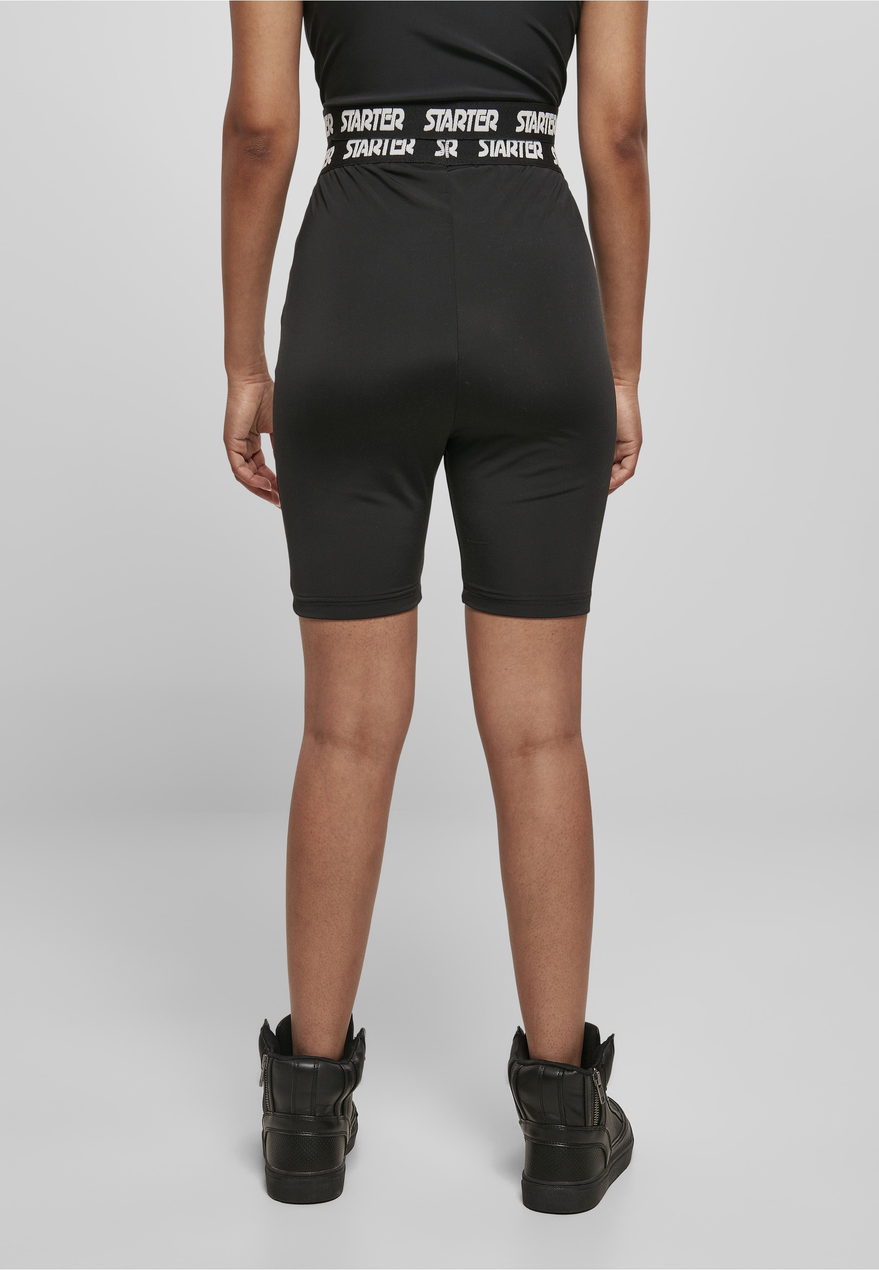 Starter Black Label Shorts »Starter Black Label Damen Ladies Starter Logo Tape Cycle Shorts«