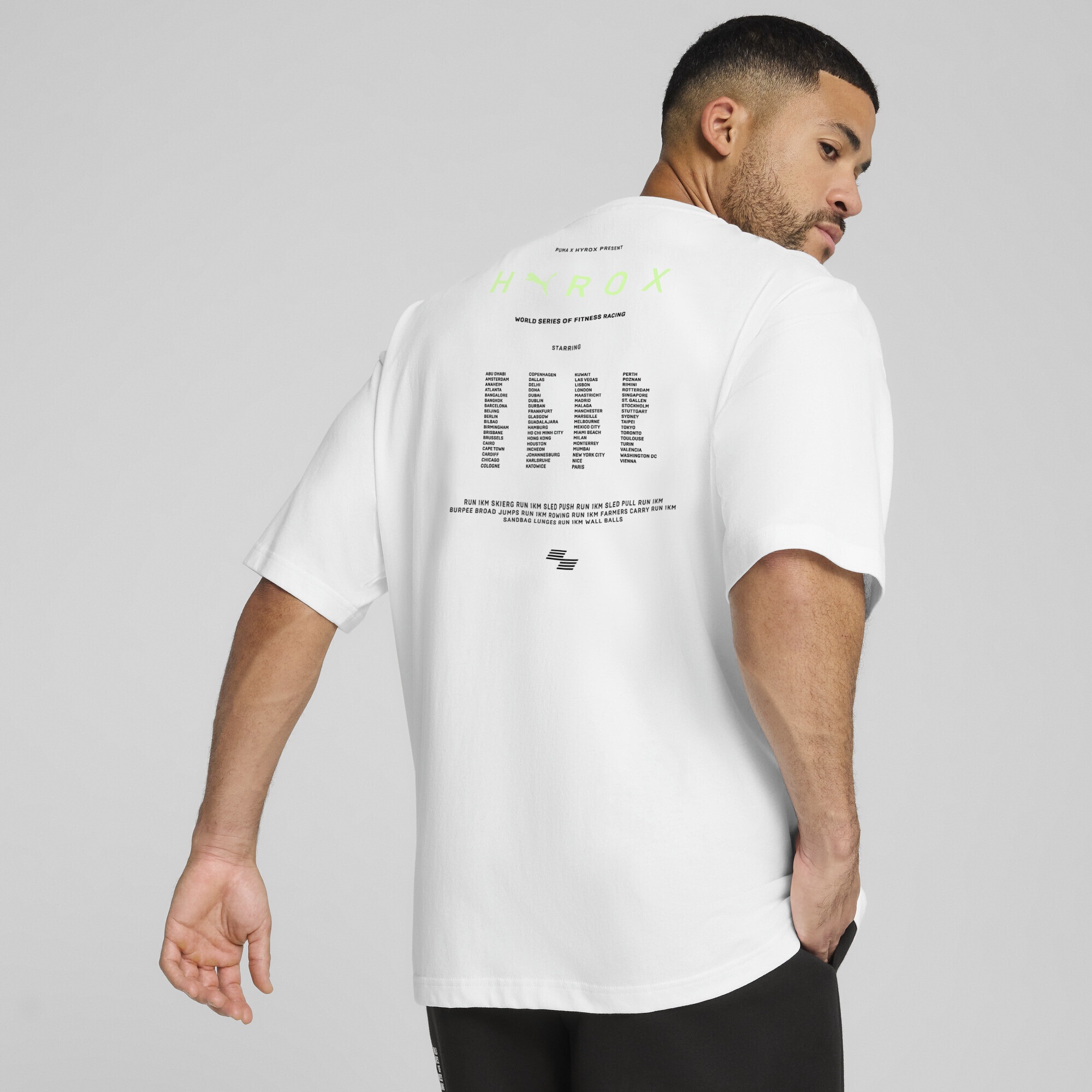 PUMA Trainingsshirt »PUMA x HYROX Oversize T-Shirt Herren«