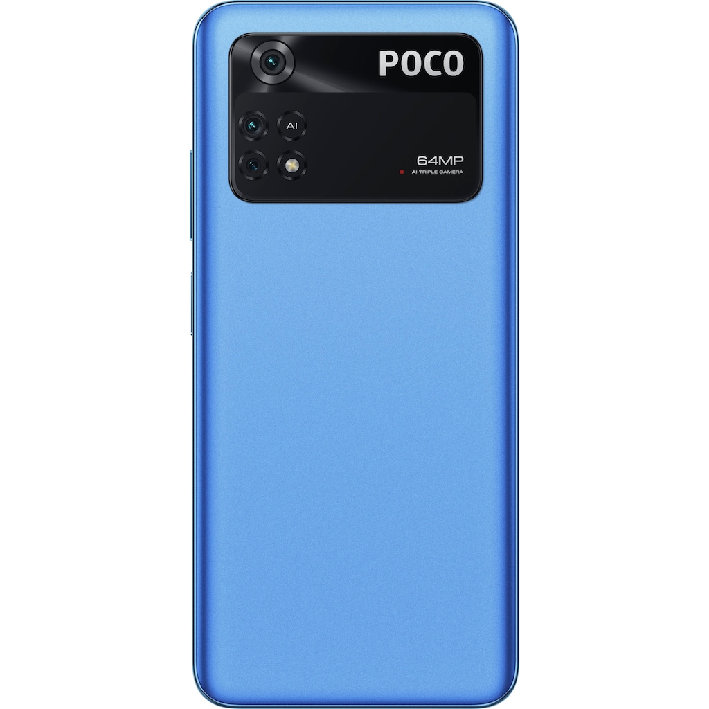Xiaomi Smartphone »POCO M4 Pro«, Cool Blue, 16,33 cm/6,43 Zoll, 128 GB Speicherplatz, 64 MP Kamera