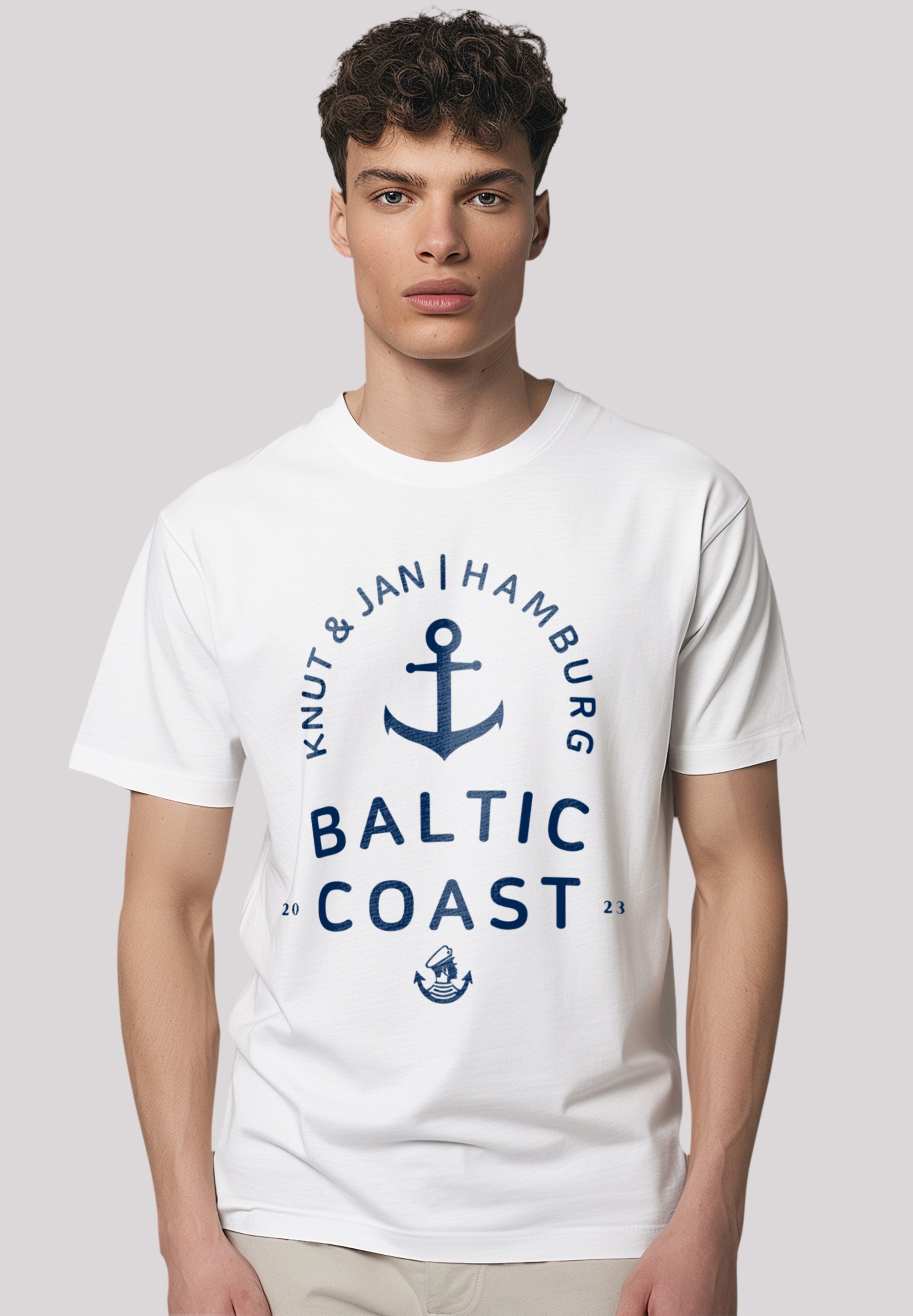 F4NT4STIC T-Shirt "Ostsee Logo Knut & Jan Hamburg", Premium Qualität günstig online kaufen