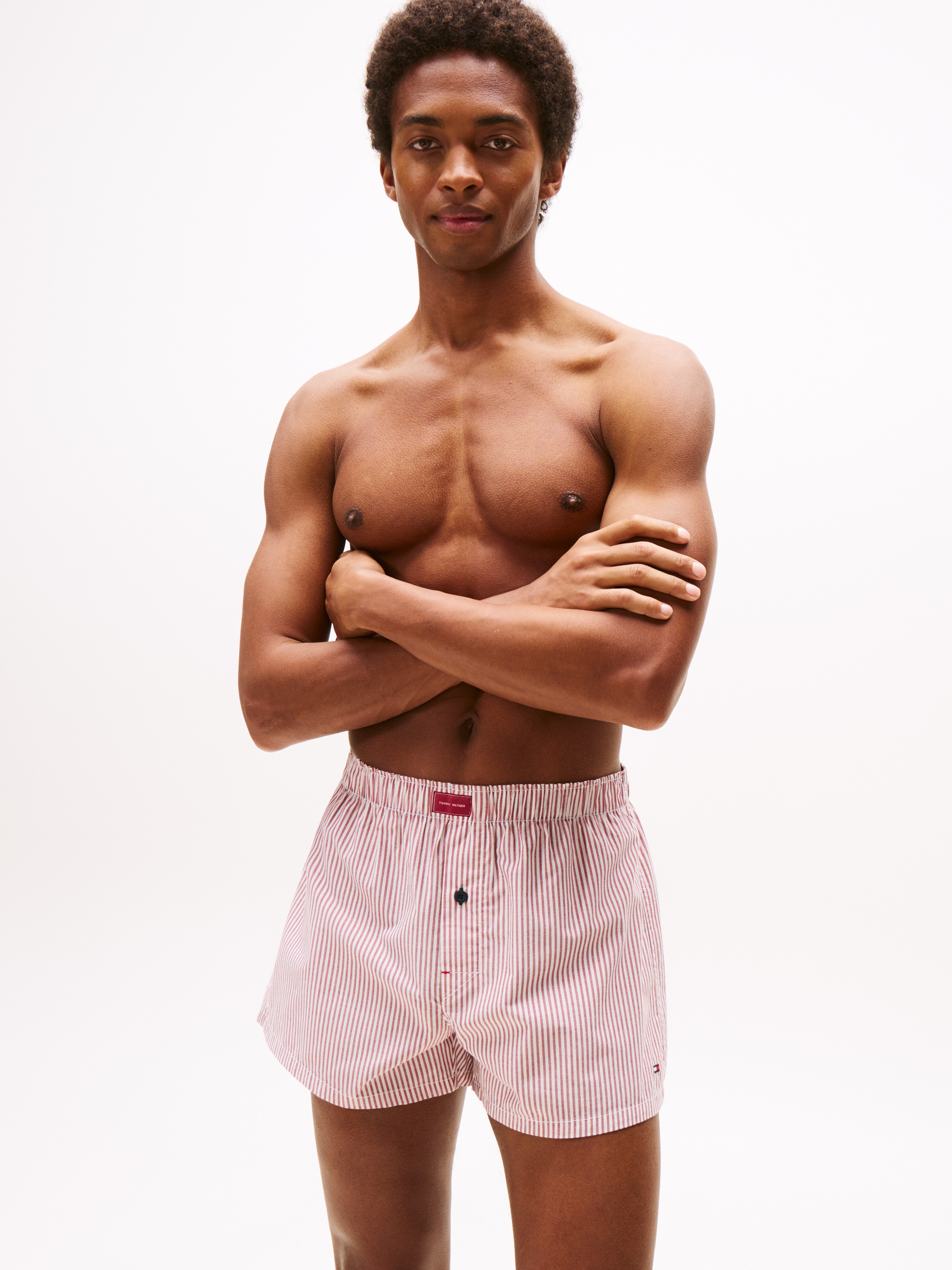 Thumbnail - Tommy Hilfiger Underwear Webboxer "3P WOVEN BOXER PRINT" 3 Stk. tlg., mit Print