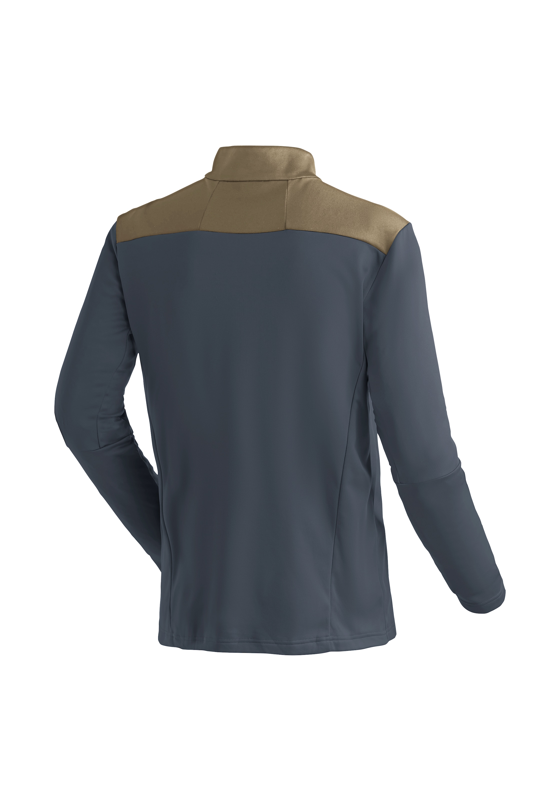 Maier Sports Rollkragenpullover »Felian«, Herren Midlayer, pflegeleichtes Half-Zip Fleece, Regular Fit