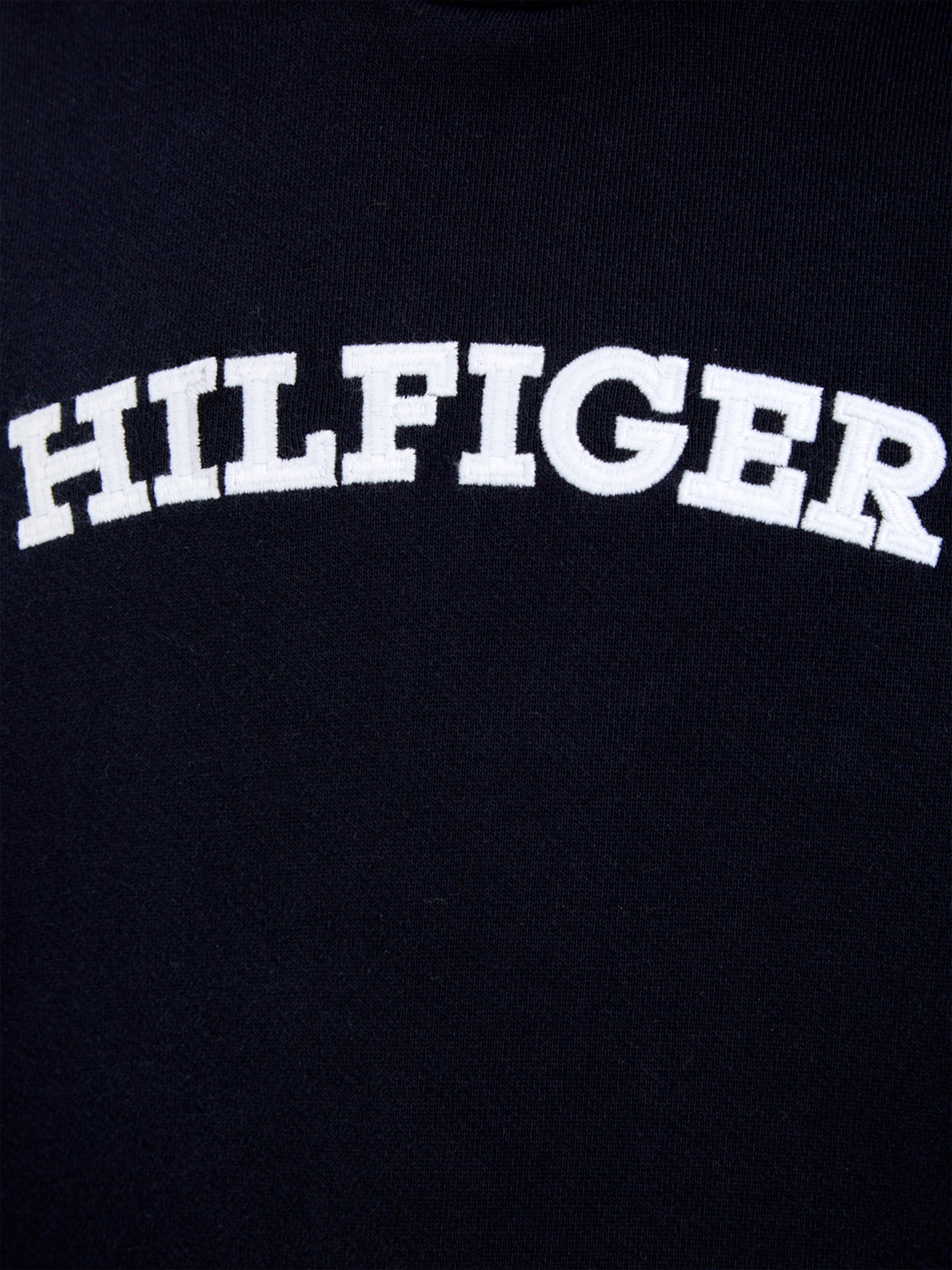 BAUR Hilfiger HOODIE«, ARCHED | Black Tommy Friday »HILFIGER Kapuzensweatshirt Hilfiger mit Logo-Schriftzug
