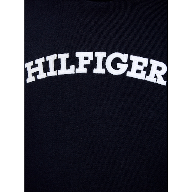 Tommy Hilfiger Kapuzensweatshirt »HILFIGER ARCHED HOODIE«, mit Hilfiger Logo -Schriftzug online bestellen | BAUR