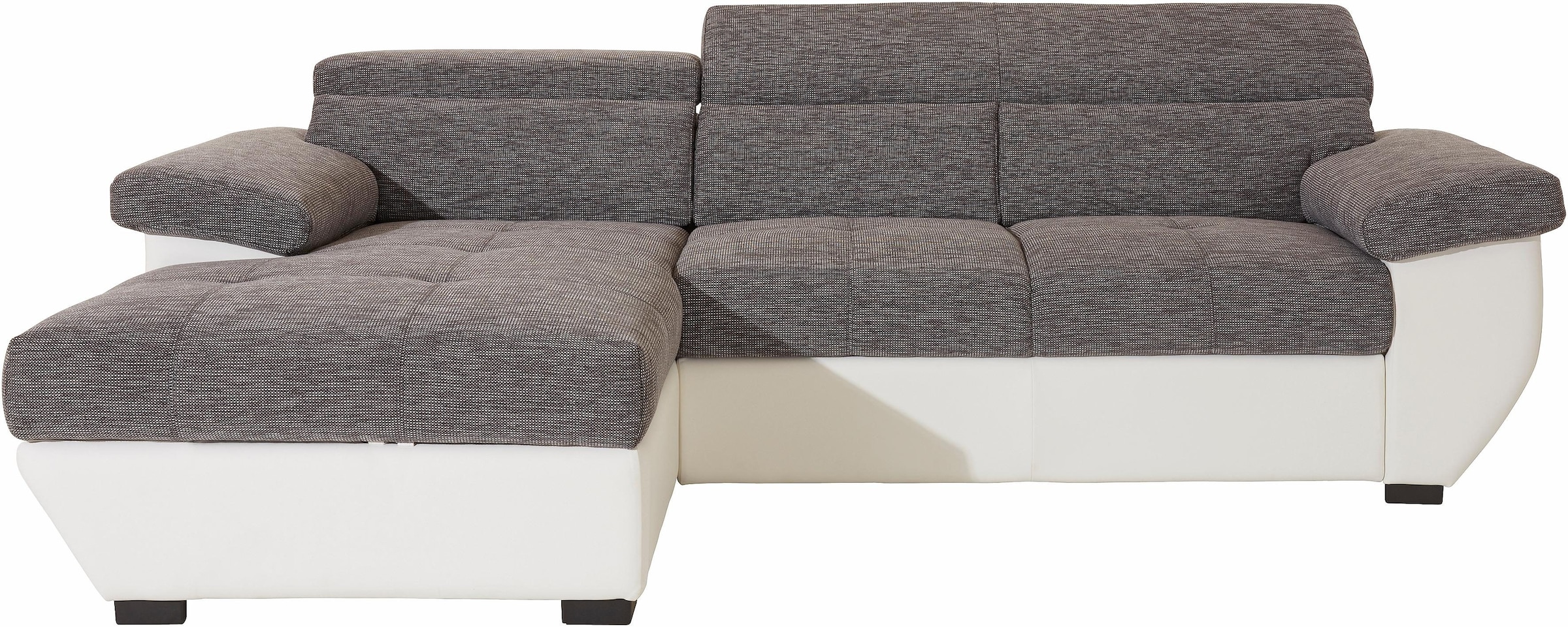 COTTA Ecksofa "Speedway L-Form", mit Kopfteilverstellung, wahlweise mit Bet günstig online kaufen