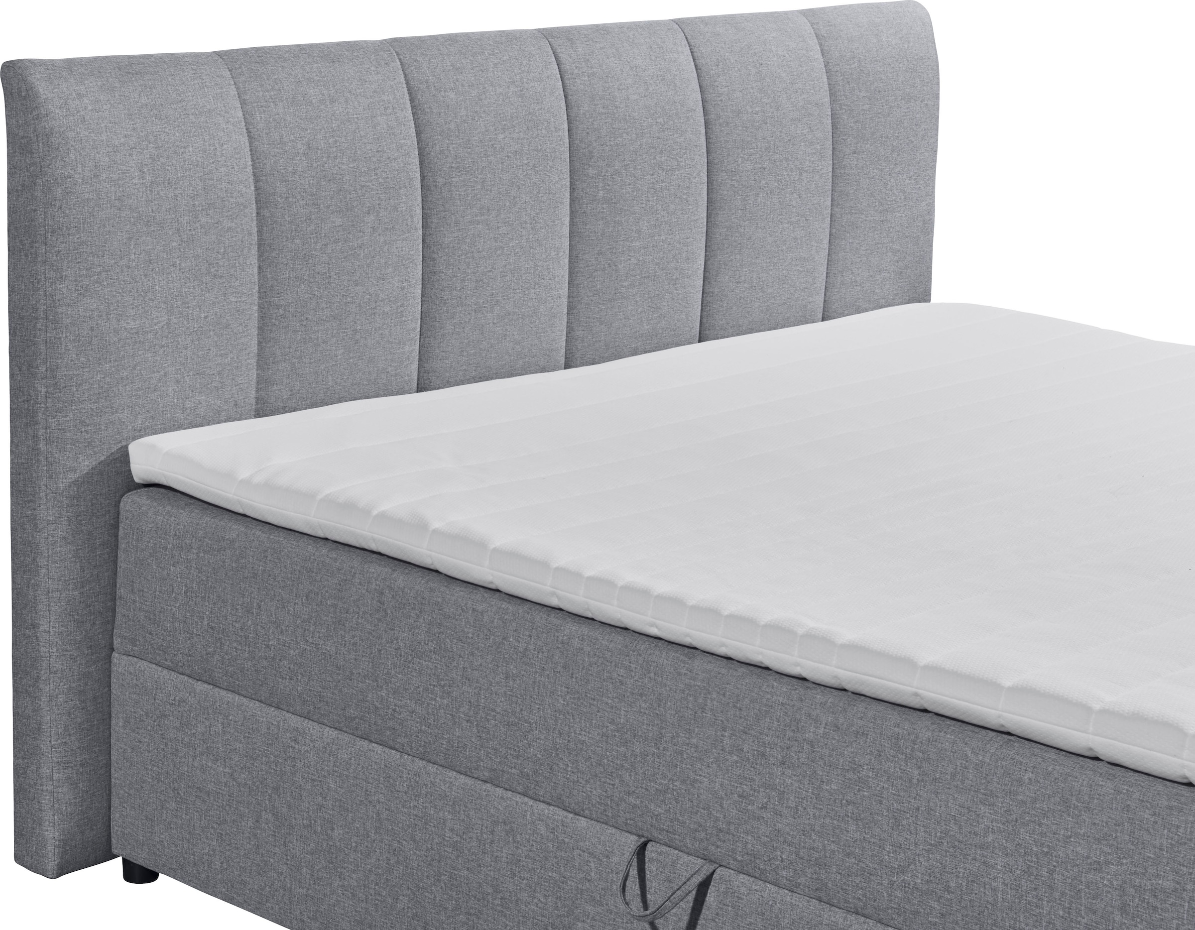 ED EXCITING DESIGN Boxbett »"Granada", Topseller inkl. Bettkasten und Topper«, erhältlich in den Größen 120x200cm & 180x200cm