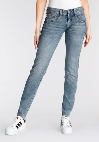 Herrlicher Straight-Jeans »RAYA«, mit seitlichen Keileinsätzen für eine streckende... kaufen