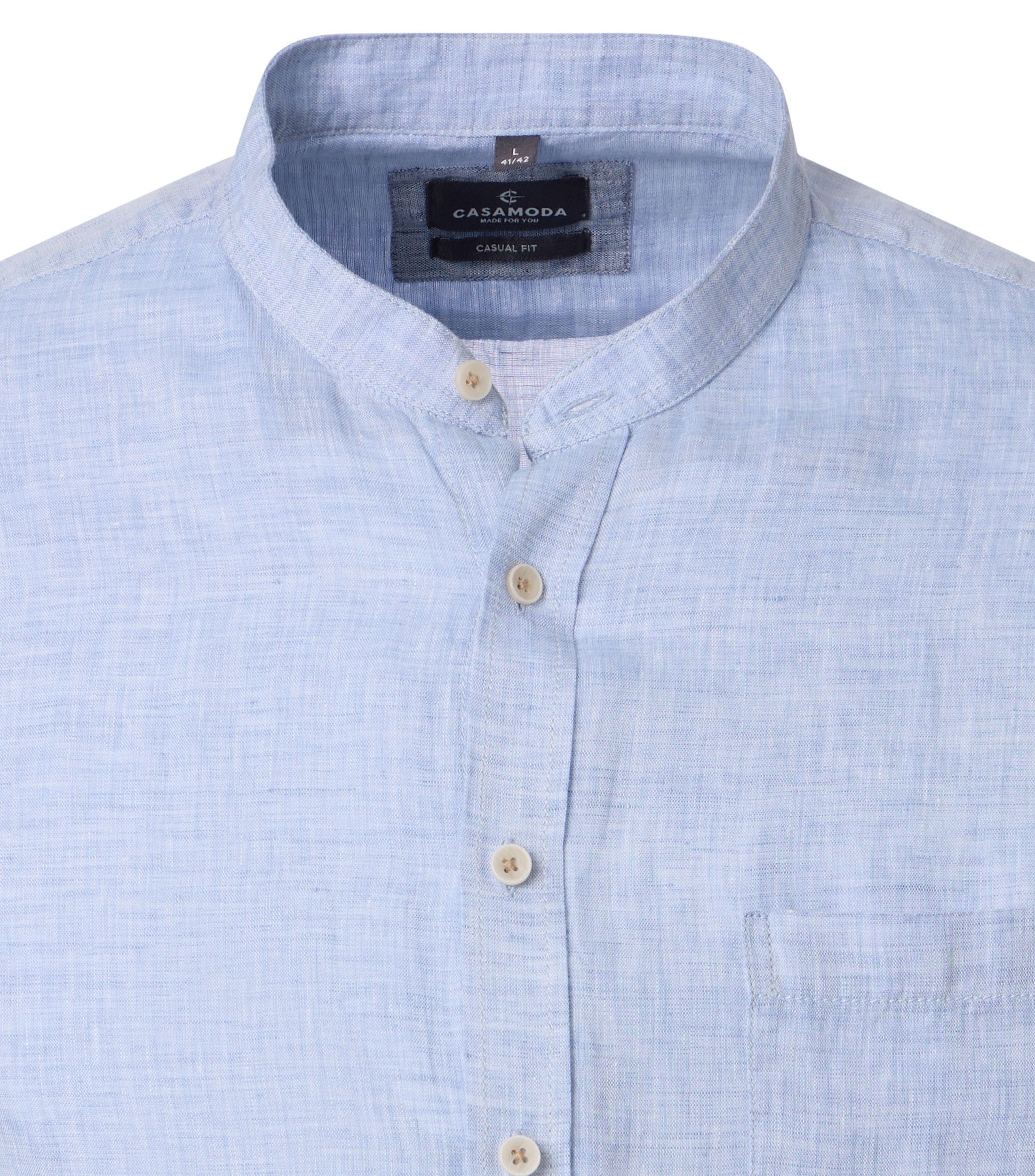CASAMODA Leinenhemd »CASAMODA Leinenhemd uni«