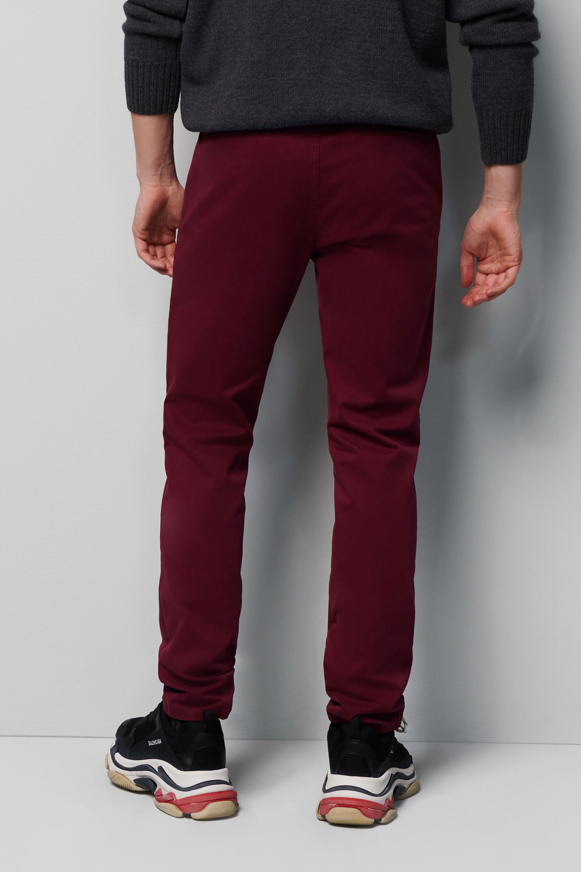 MEYER Chinos »M5 Chino«, im unifarbenen Design
