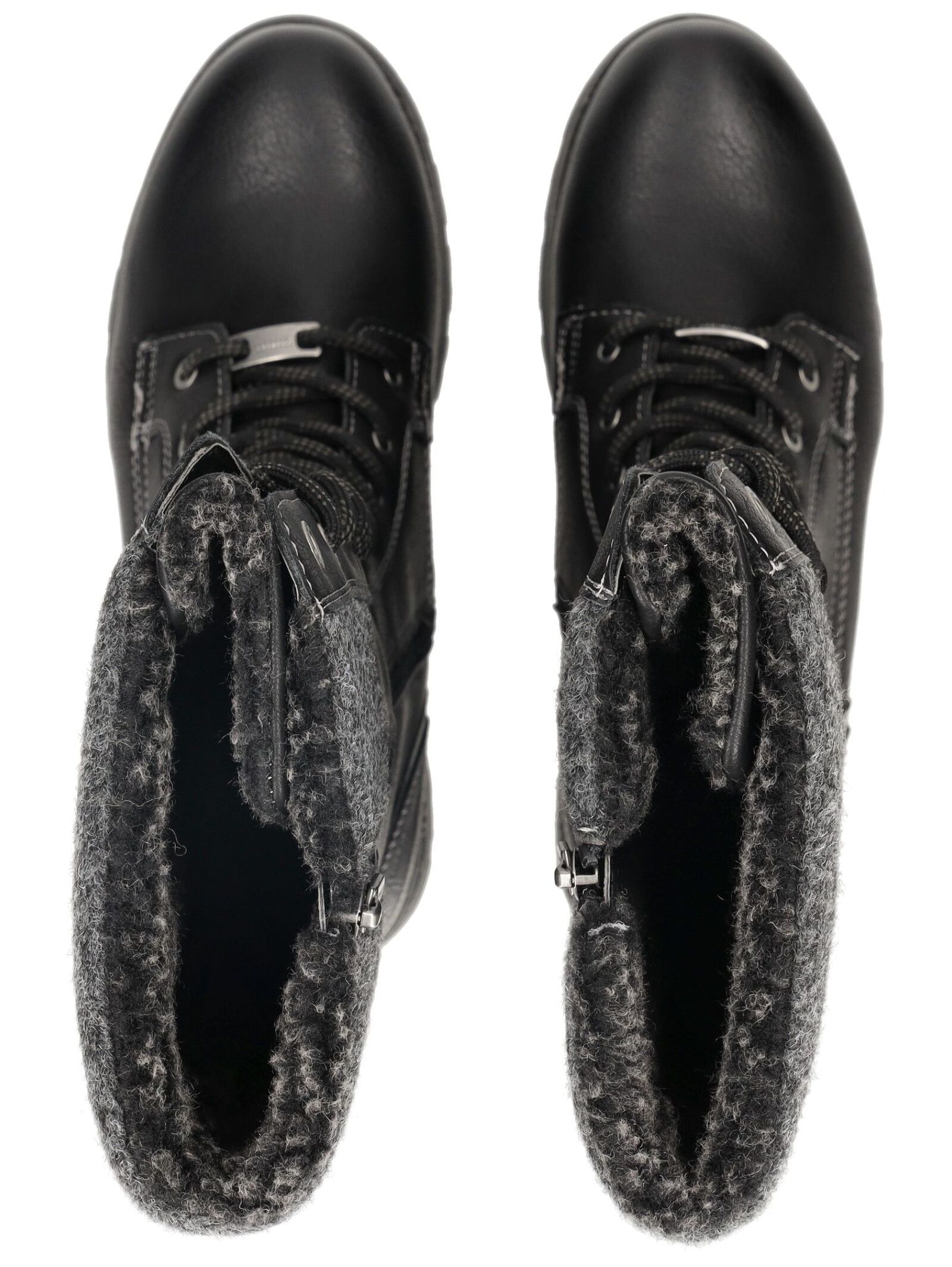 Mustang Shoes Schnürstiefel »Mustang Shoes Stiefel Lederimitat/Textil«