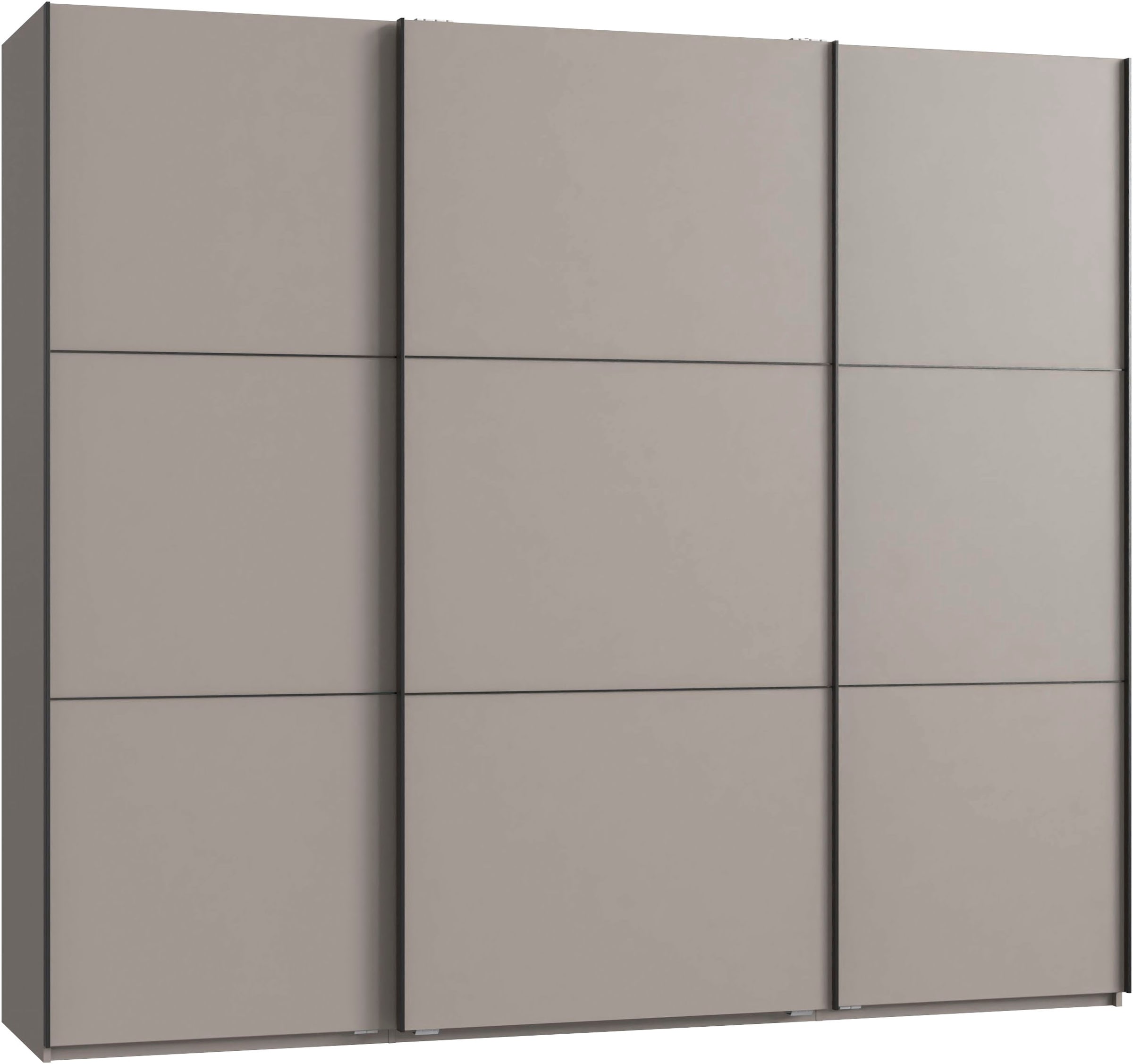 Wimex Kleiderschrank "Indiana by fresh to go, wahlweise mit oder ohne Spiegel" INKLUSIVE Innenausstattung und Selbsteinzug für die Türen, große Breiten250 oder 300cm, mit oder ohne Glasfront, Made in Germany