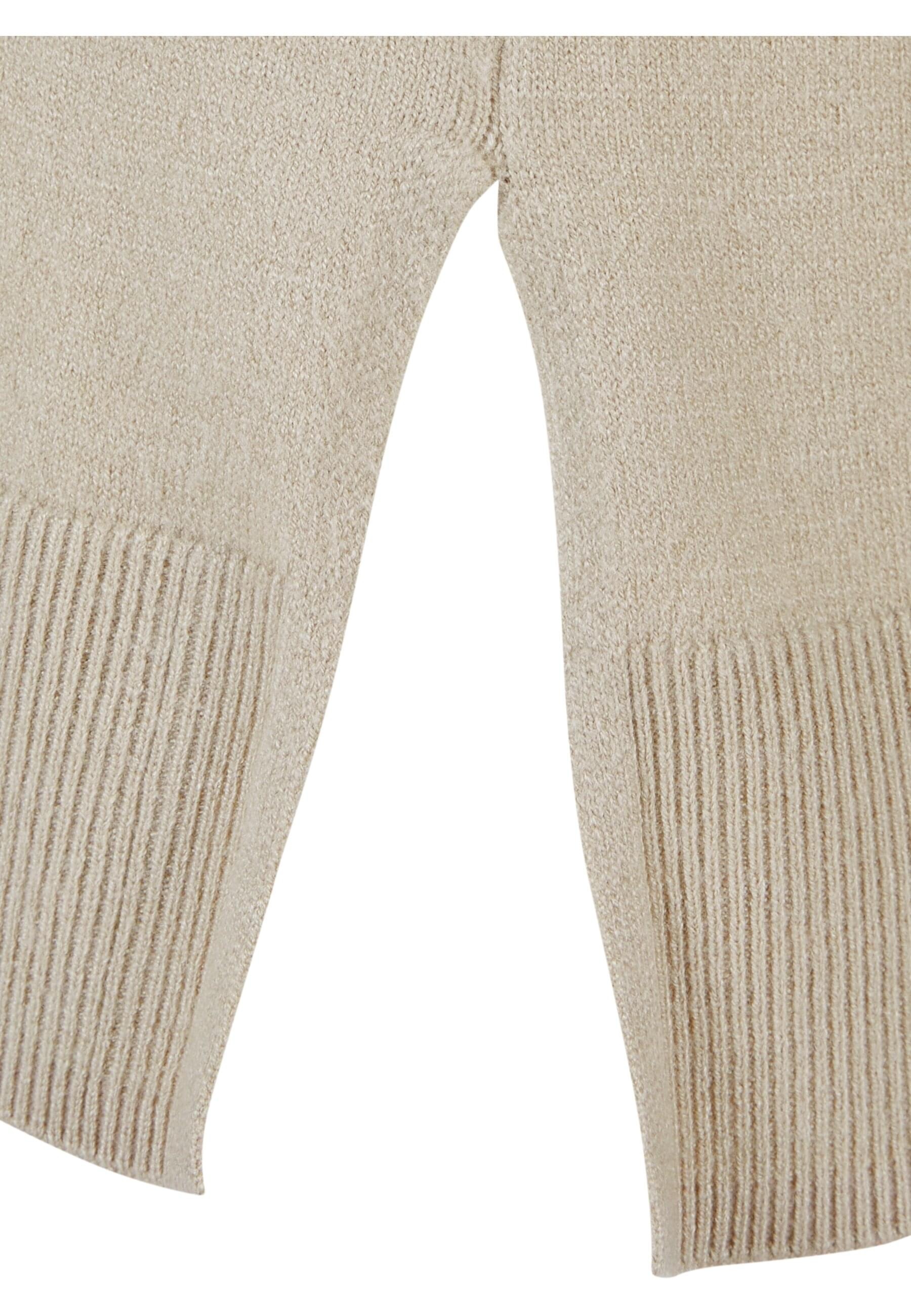 URBAN CLASSICS Rundhalspullover »Urban Classics Damen Ladies Knitted Eco Viscose Sweater«, (1 tlg.)