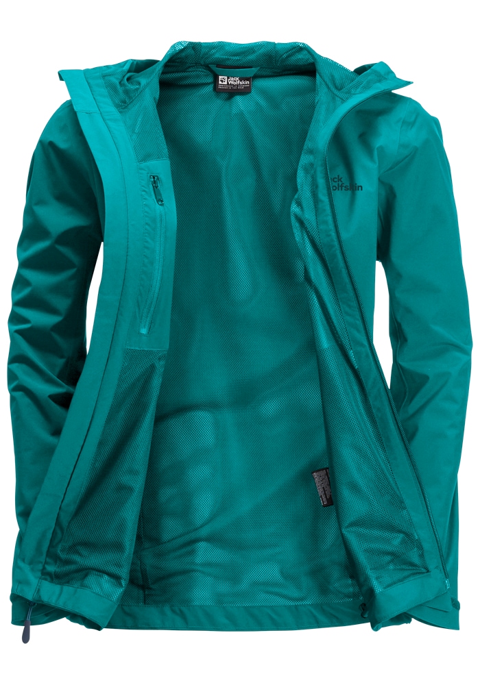 Jack Wolfskin Funktionsjacke »ROBURY 2L JKT W«, mit Kapuze